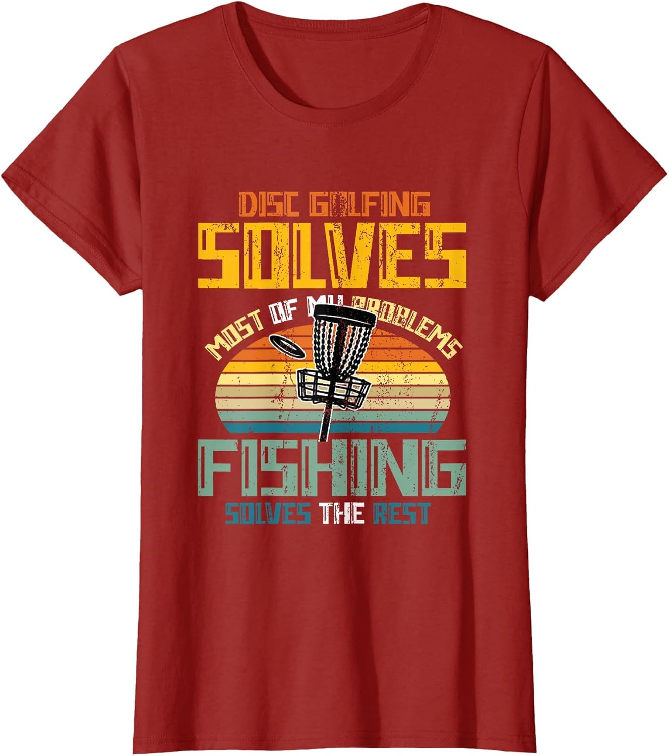Disc Golfing and Fishing Disc Golf
