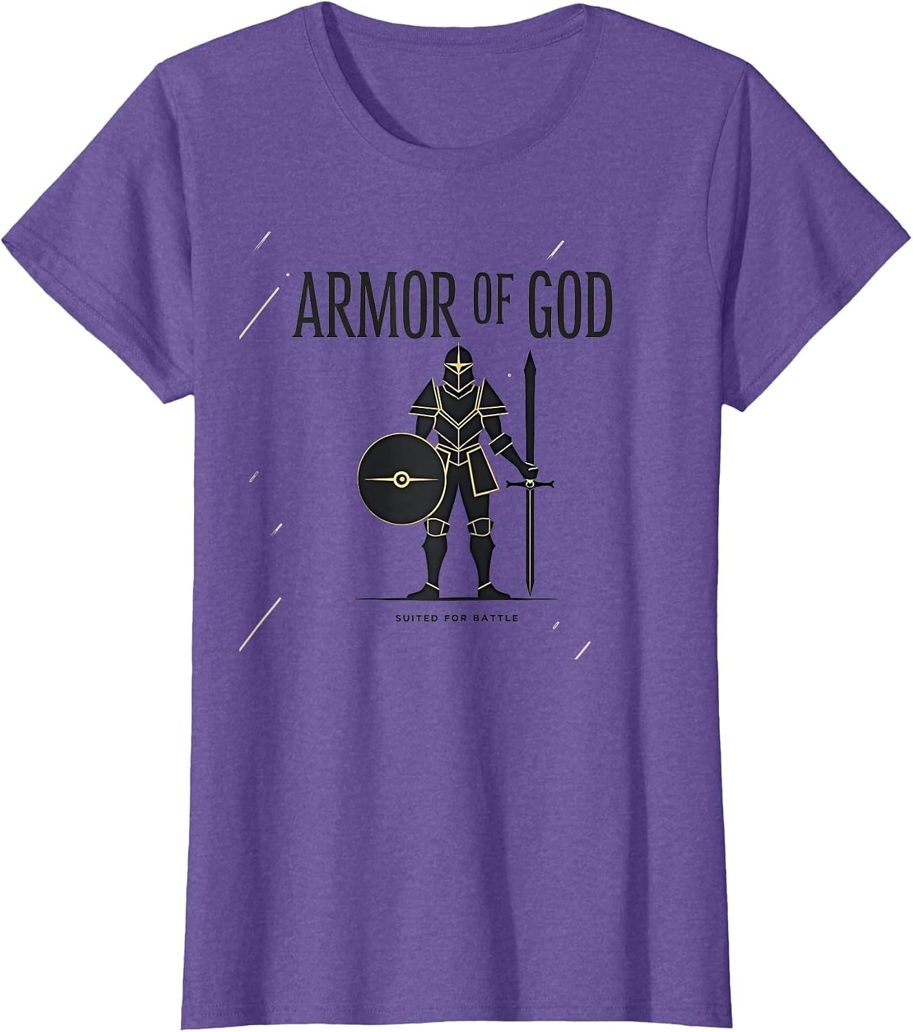 Christian Armor of God Suited for Battle Shirt