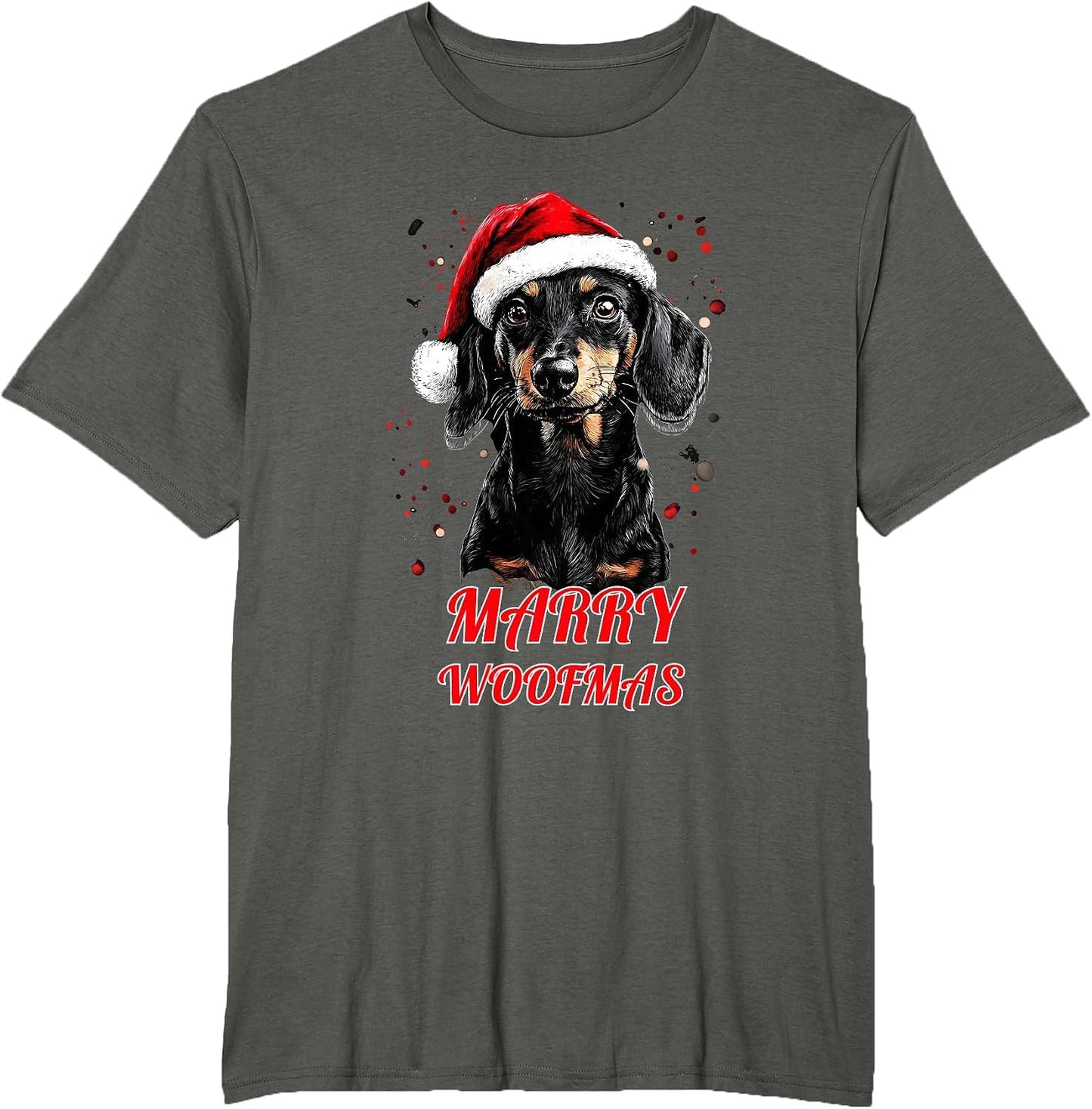 Funny Design for Dachshund Lovers at Christmas