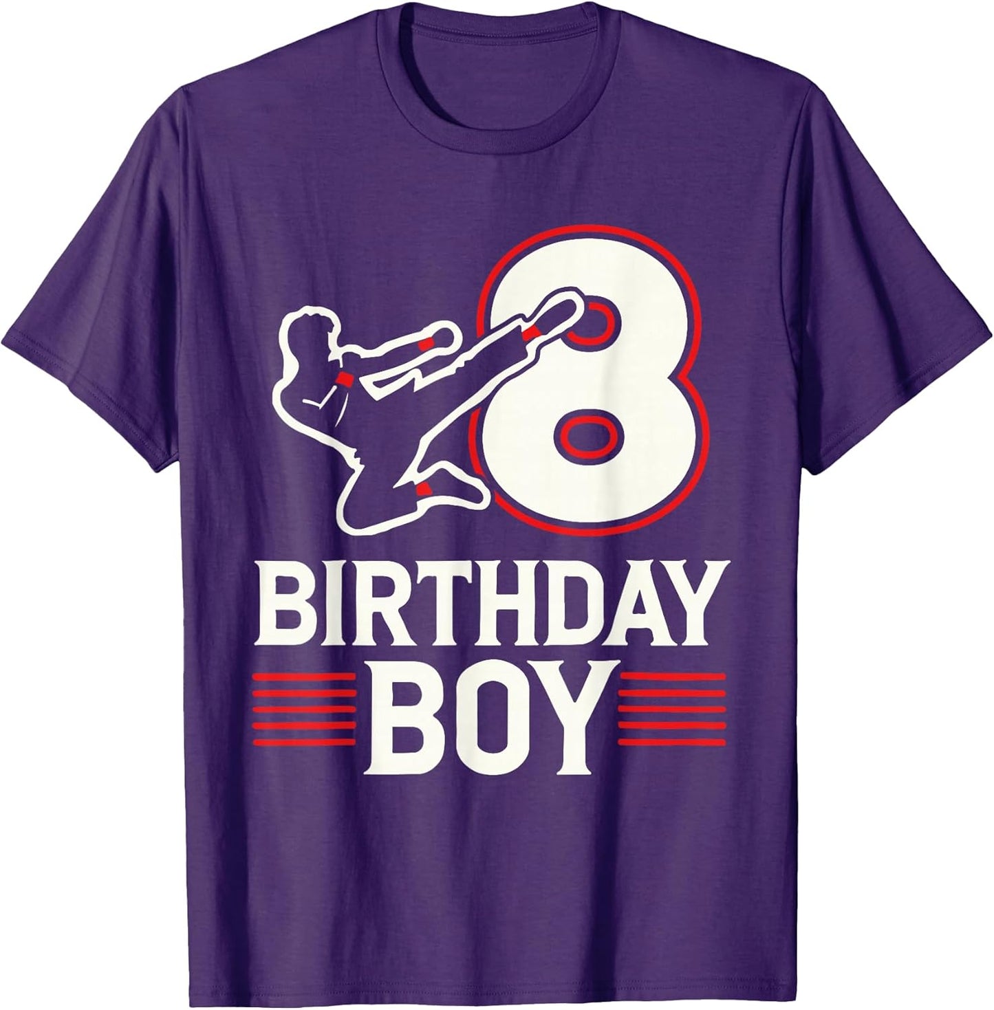 Karate 8 Birthday Boy