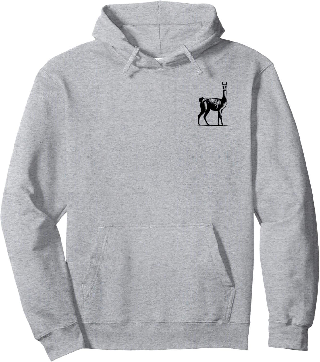 Guanaco Dad Mom Lover - Monochromatic Guanaco Hoodie - Hoodie | Ash
