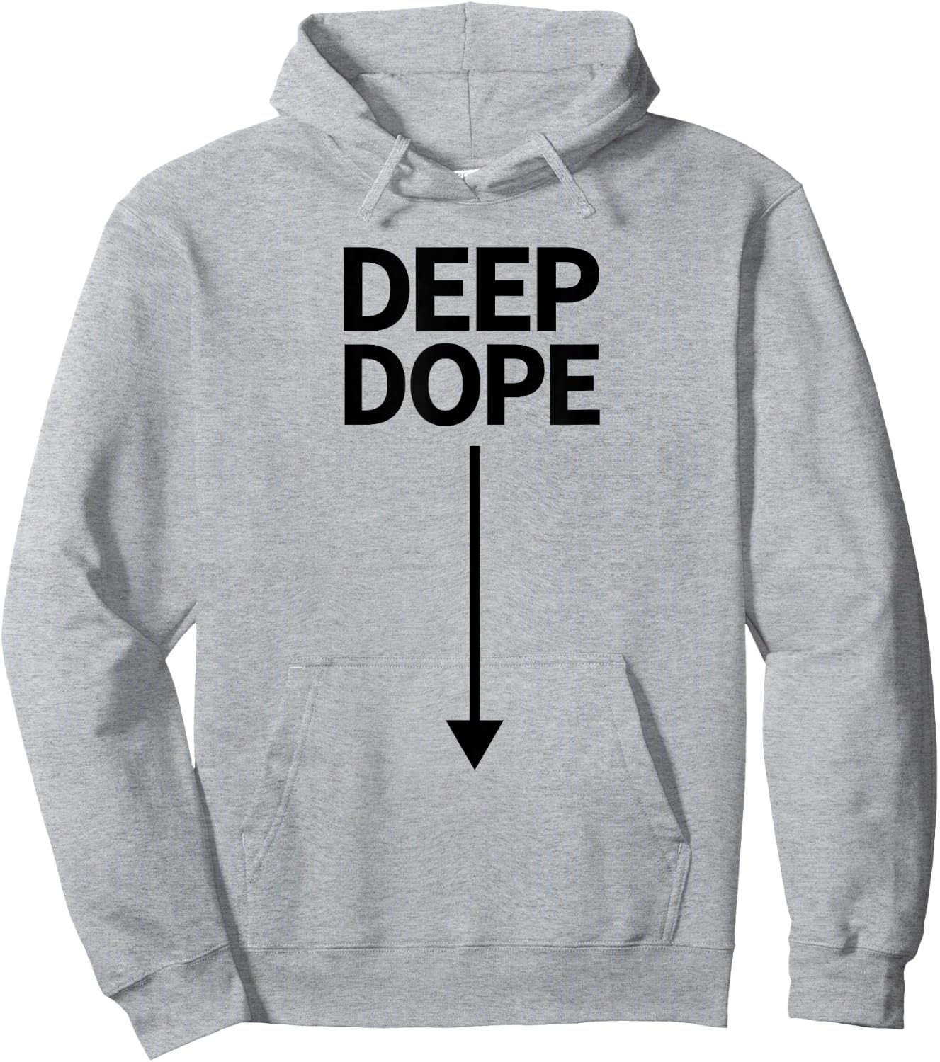 Jirou Deep Dope - with arrow Hoodie - Hoodie | Ash