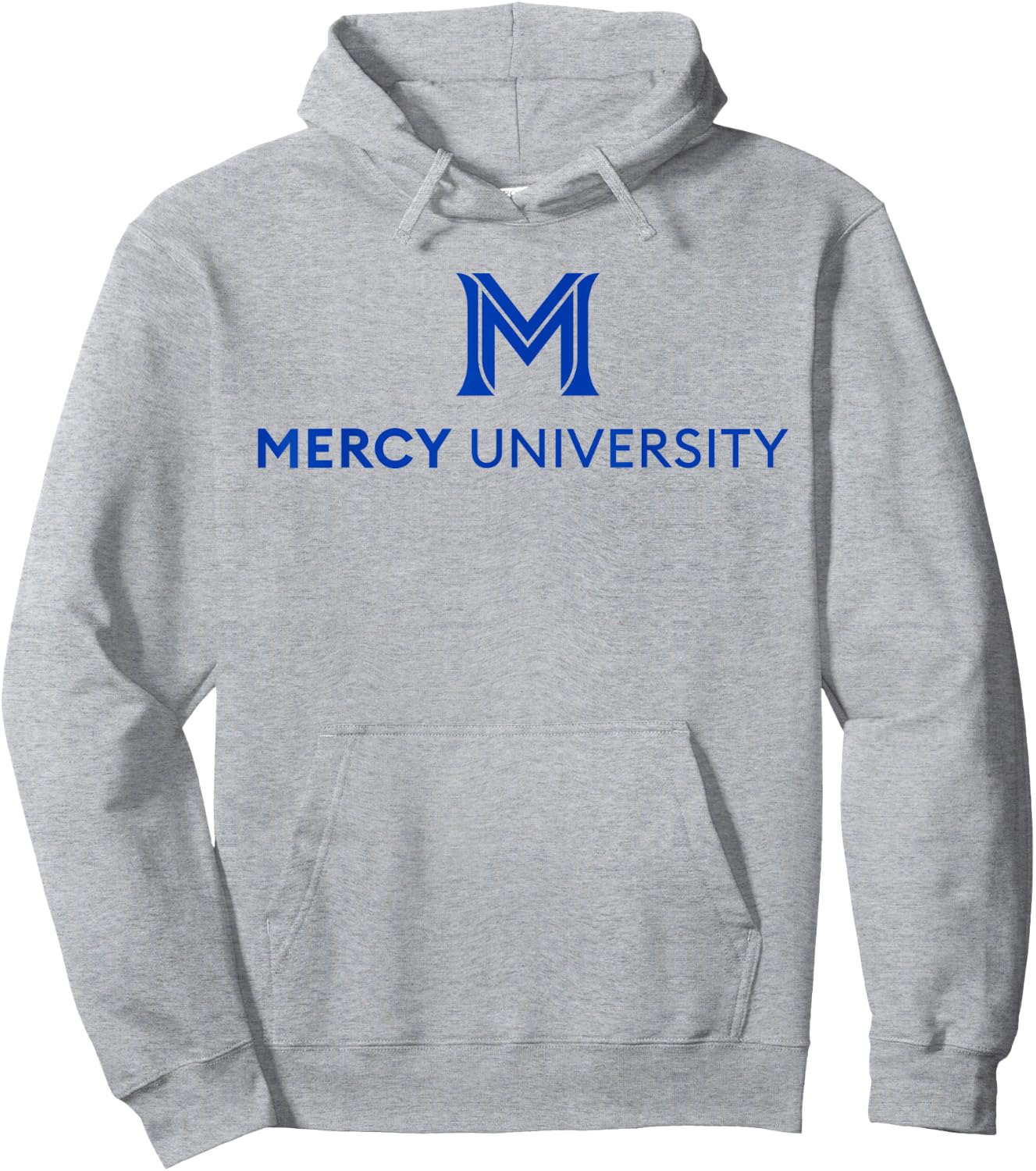 Mercy University Mavericks M Logo Hoodie - Hoodie | Ash