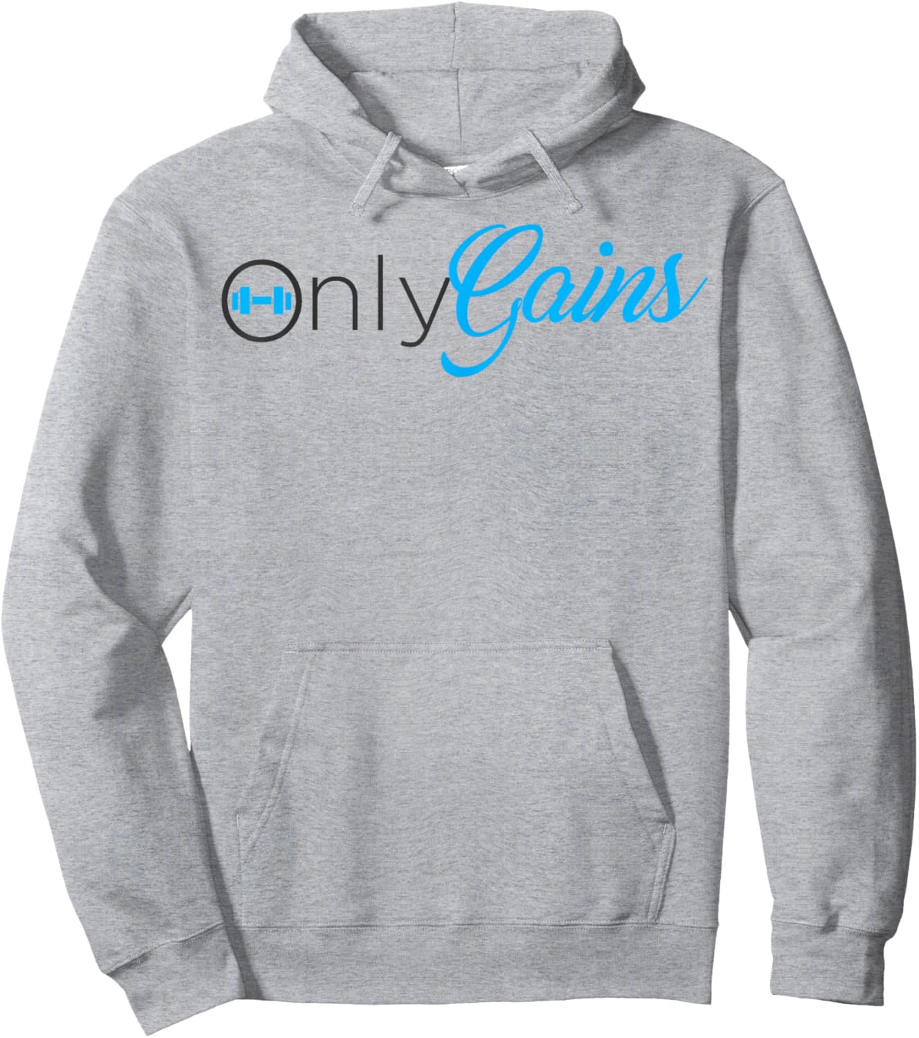 Only Gains Hoodie - Hoodie | Ash