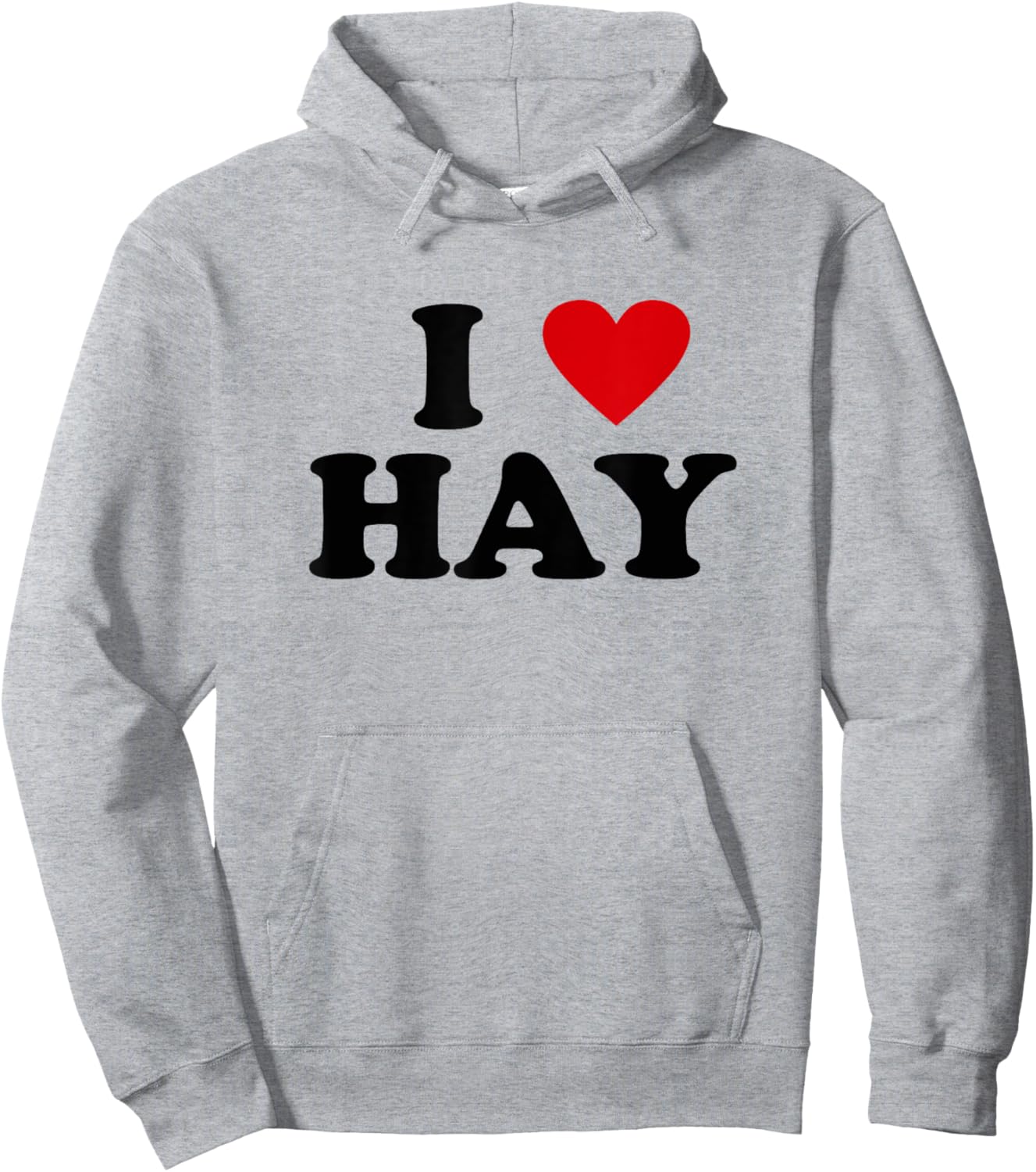 I Heart Crops Farming Farmer - I Love Hay Hoodie - Hoodie | Ash