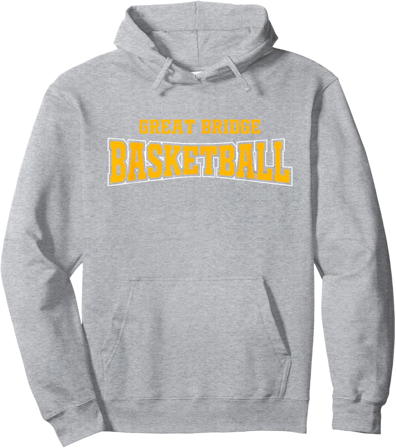 Great Bridge High School Basketball Warp HS Hoodie - Hoodie | Ash