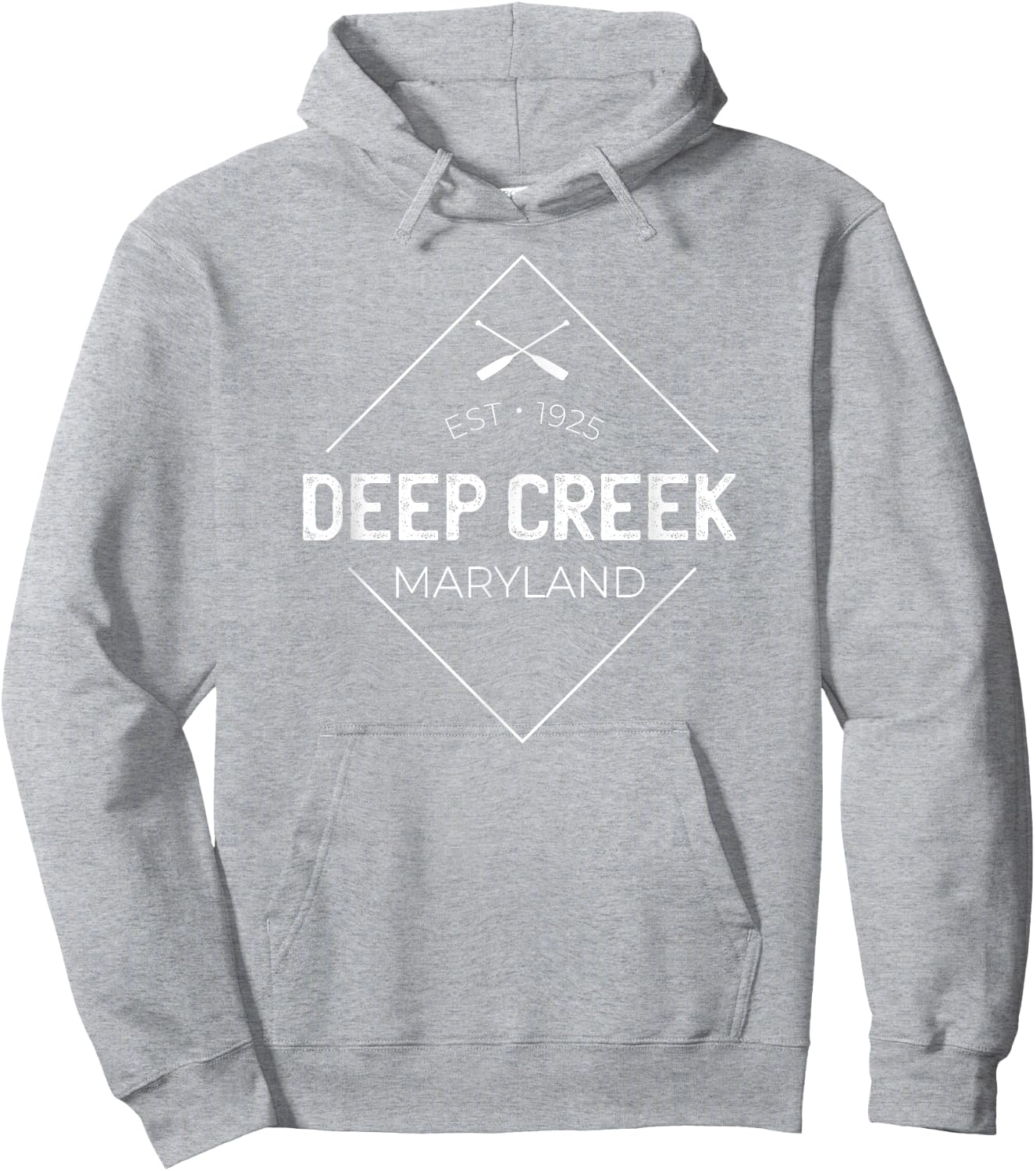 Deep Creek Lake Maryland Hoodie - Hoodie | Ash