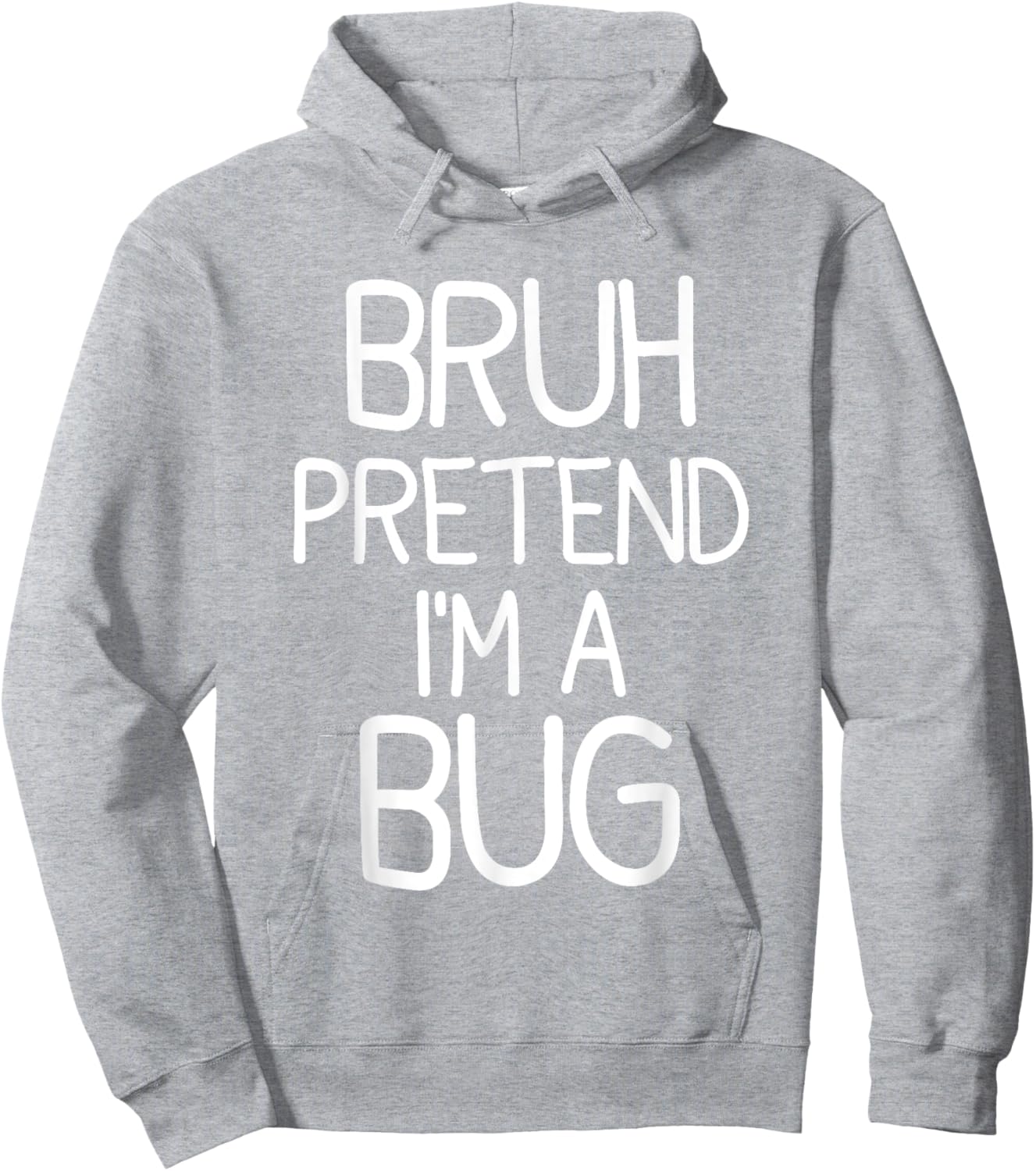 Pretend I'm A Bug Funny Halloween Costume Hoodie - Hoodie | Ash