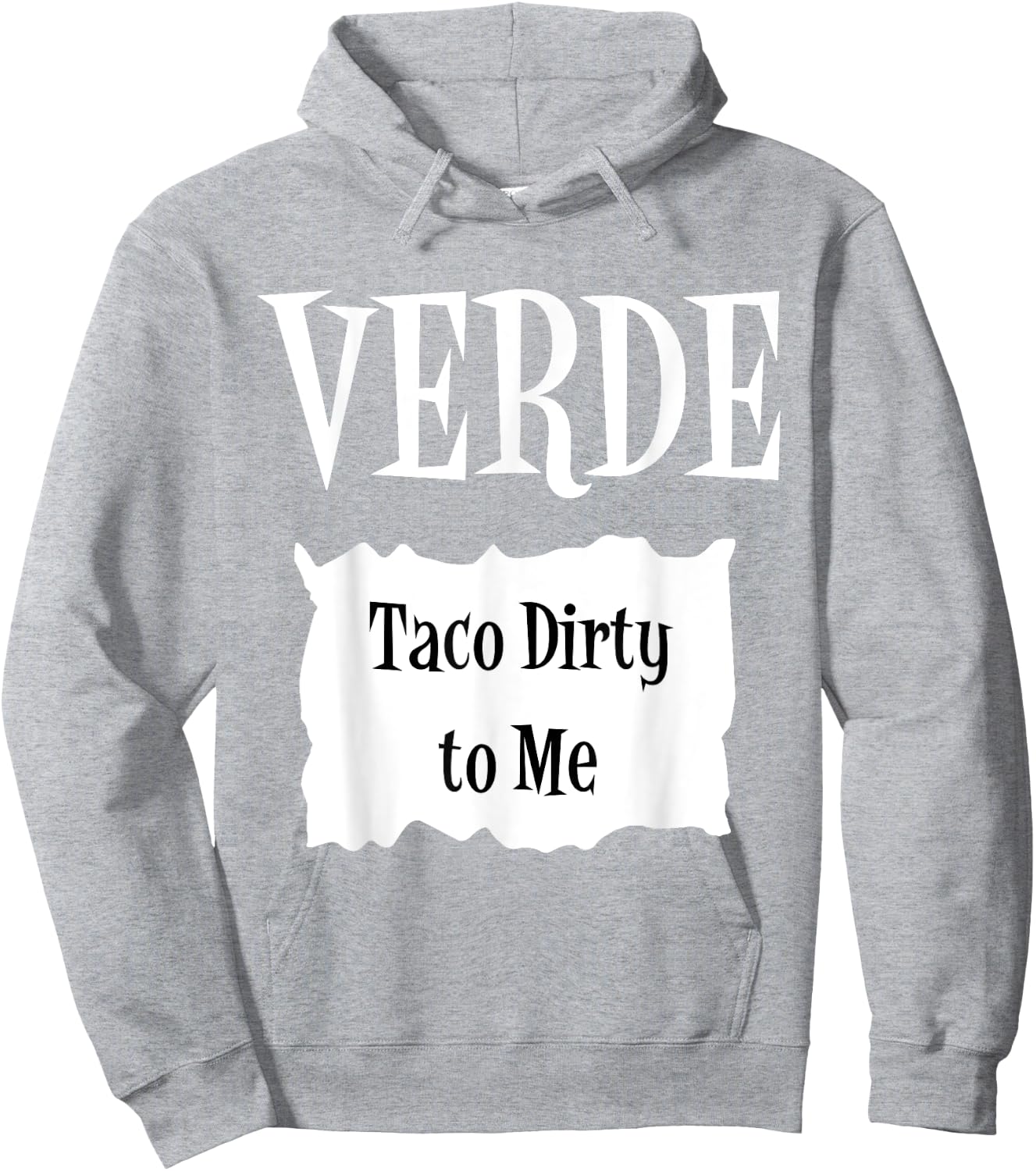 VERDE - Hot Packet Halloween Taco Costume Hoodie - Hoodie | Ash