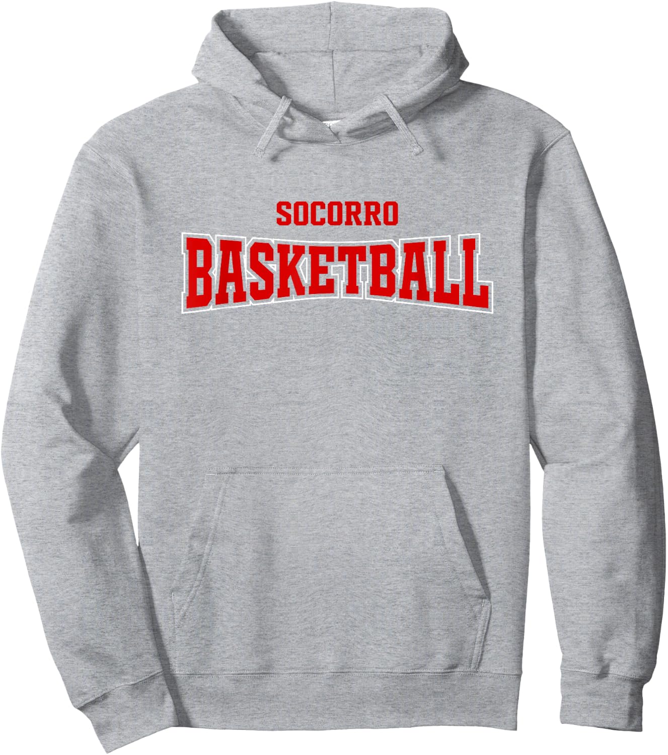 Socorro High School Basketball Warp HS Hoodie - Hoodie | Ash
