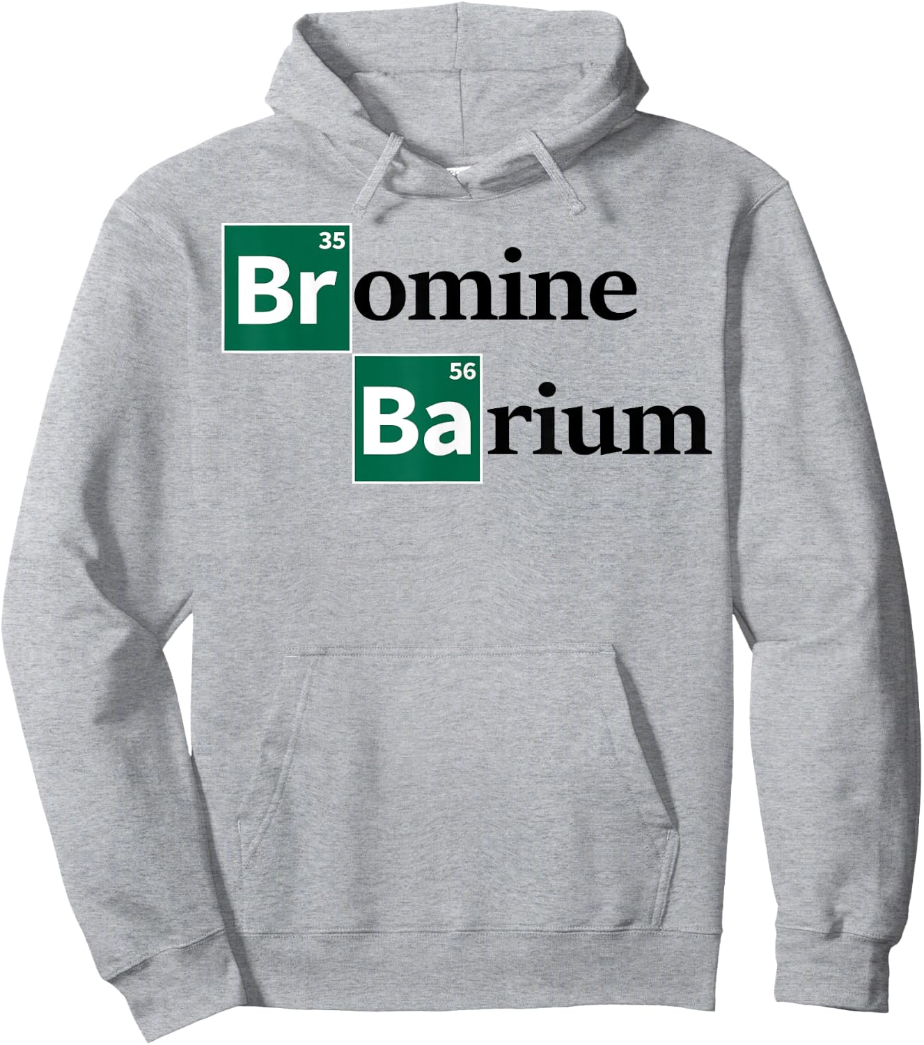 Bromine Barium Hoodie - Hoodie | Ash