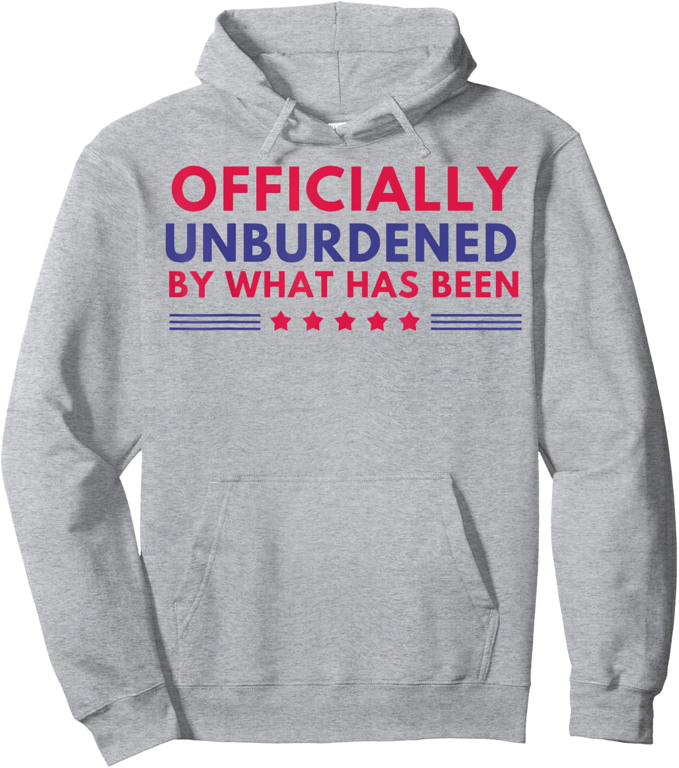 Officially Unburdened By What Has Been Hoodie - Hoodie | Ash