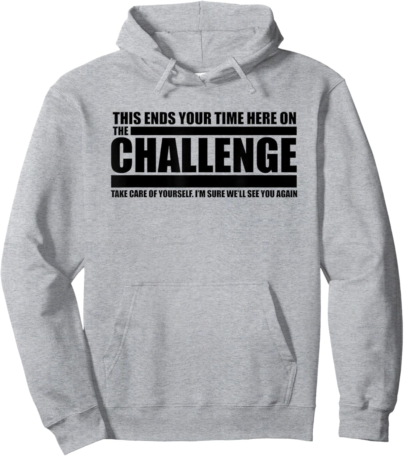 The "Take Care of Yourself" Challenge Quote Hoodie - Hoodie | Ash
