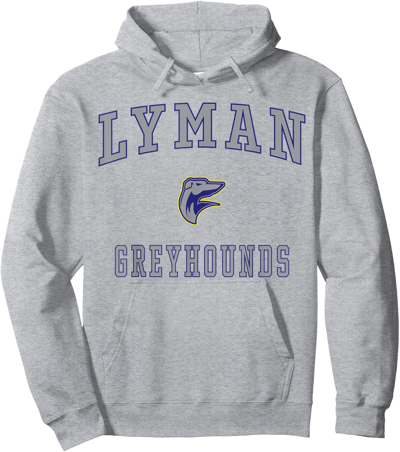 Lyman High School Greyhounds Hoodie - Hoodie | Ash