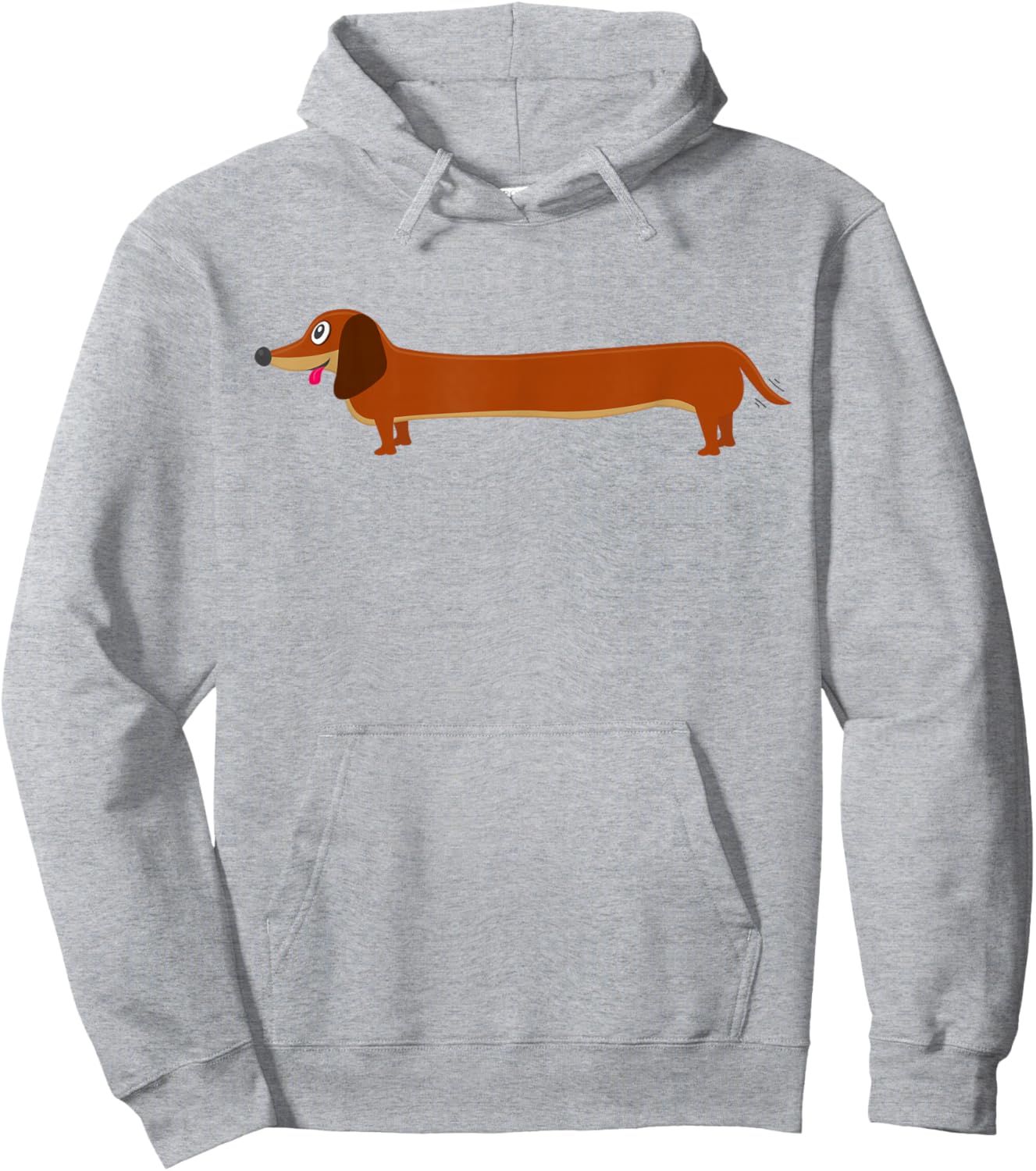 Sausage dog Hoodie - Hoodie | Ash