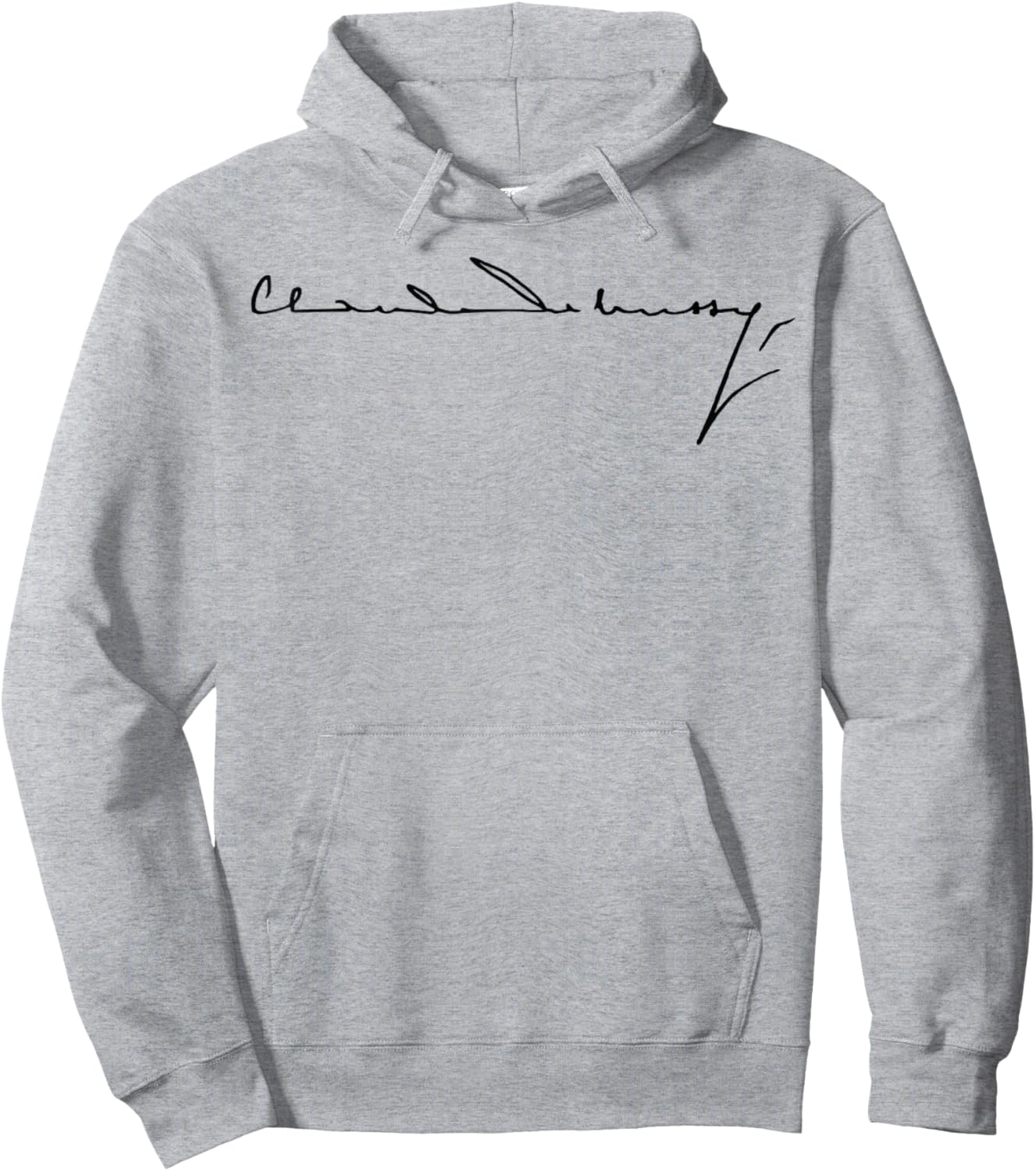 Claude Debussy Signatures Hoodie - Hoodie | Ash