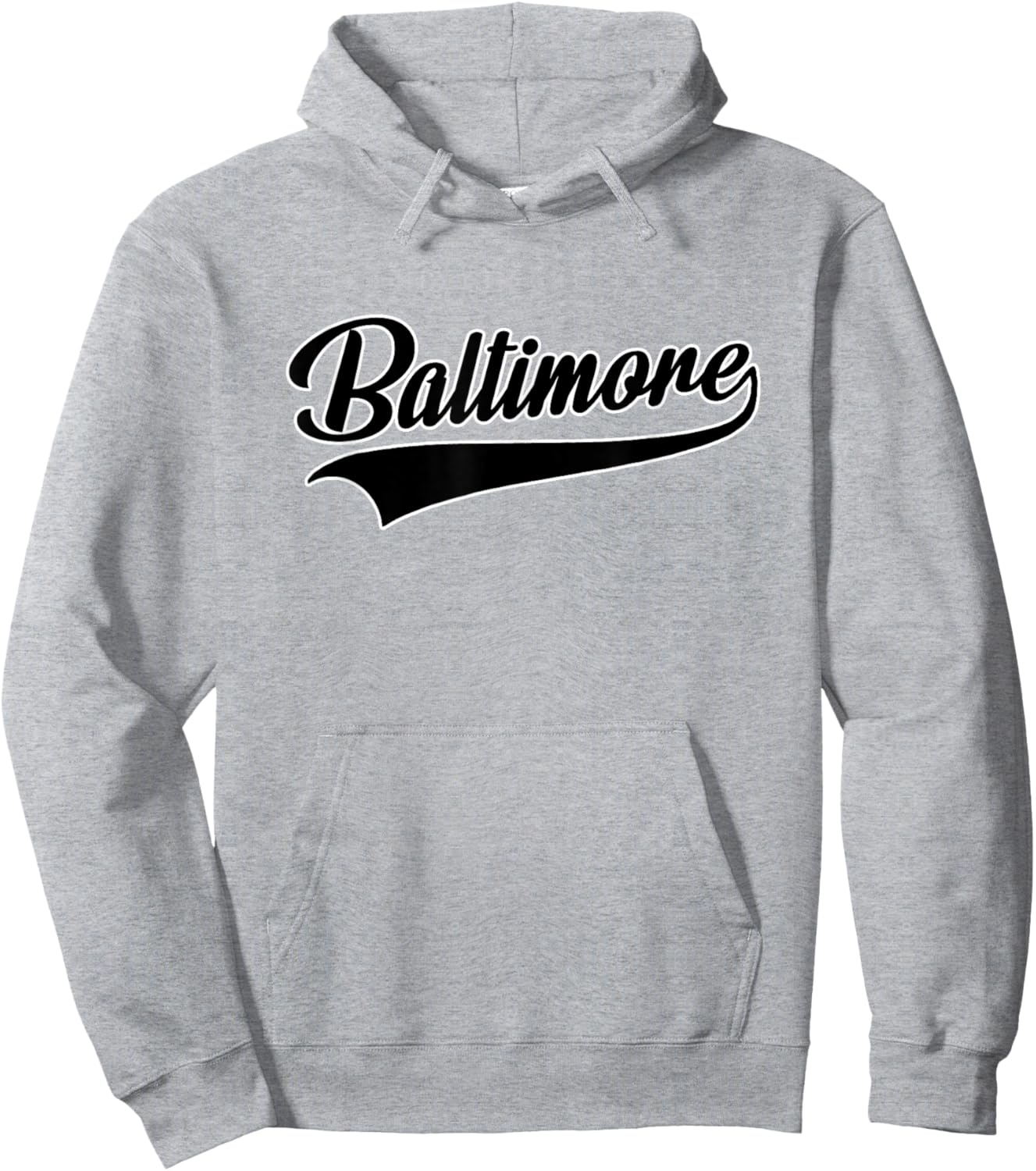 BALTIMORE - Throwback Design - Classic Hoodie - Hoodie | Ash
