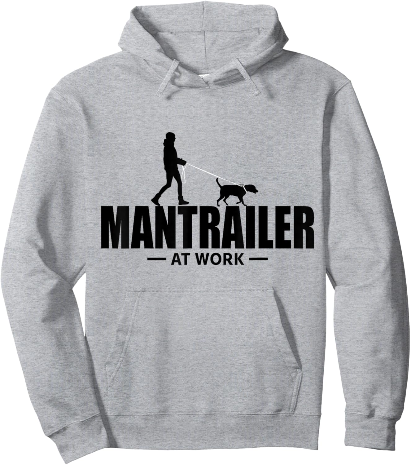 Mantrailing Warnweste Hoodie - Hoodie | Ash