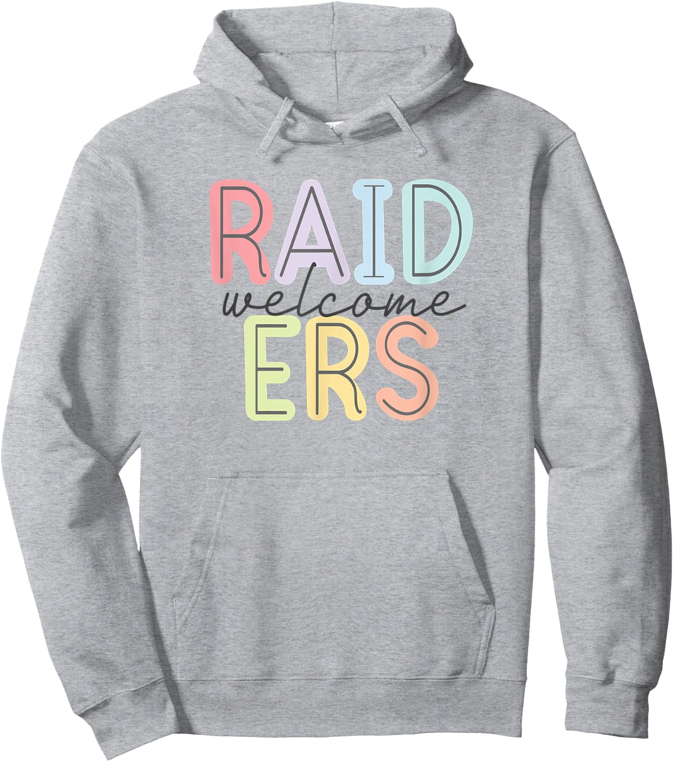 Welcome Fans and Family Hoodie - Hoodie | Ash