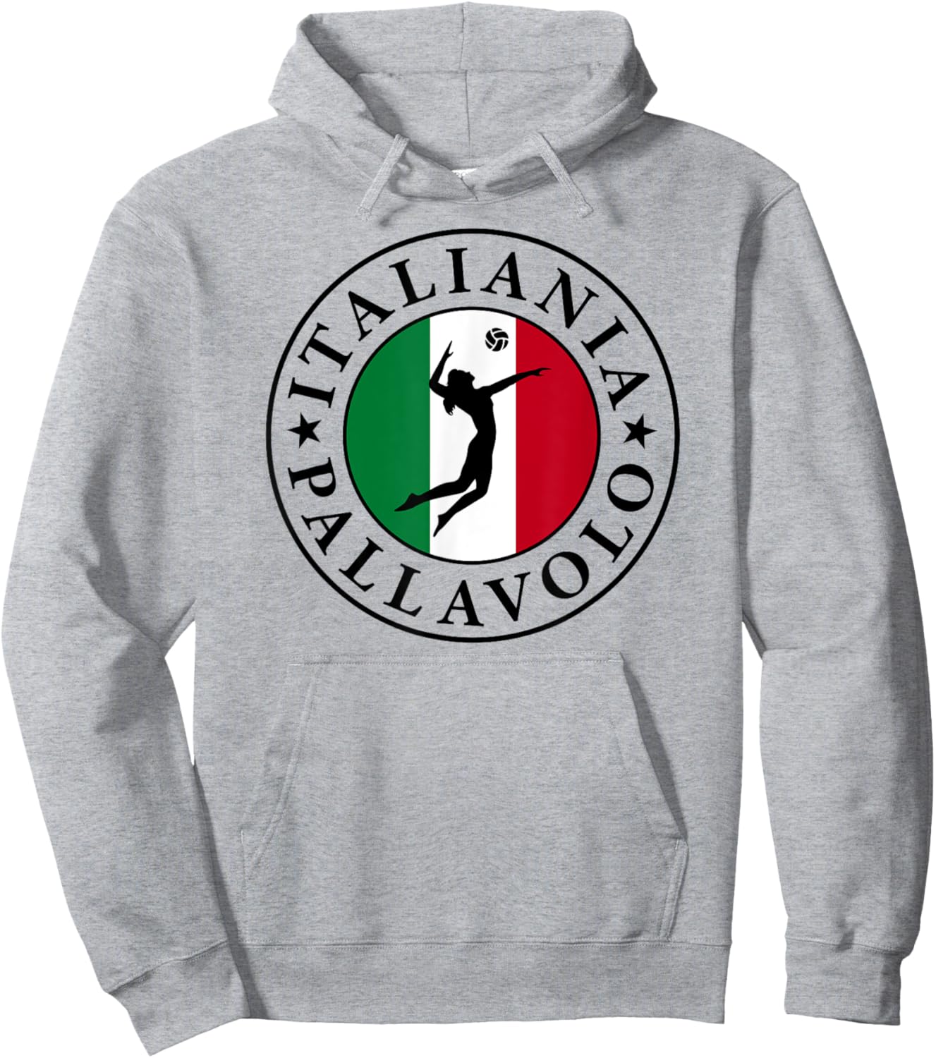 Italian Volleyball Hoodie - Hoodie | Ash