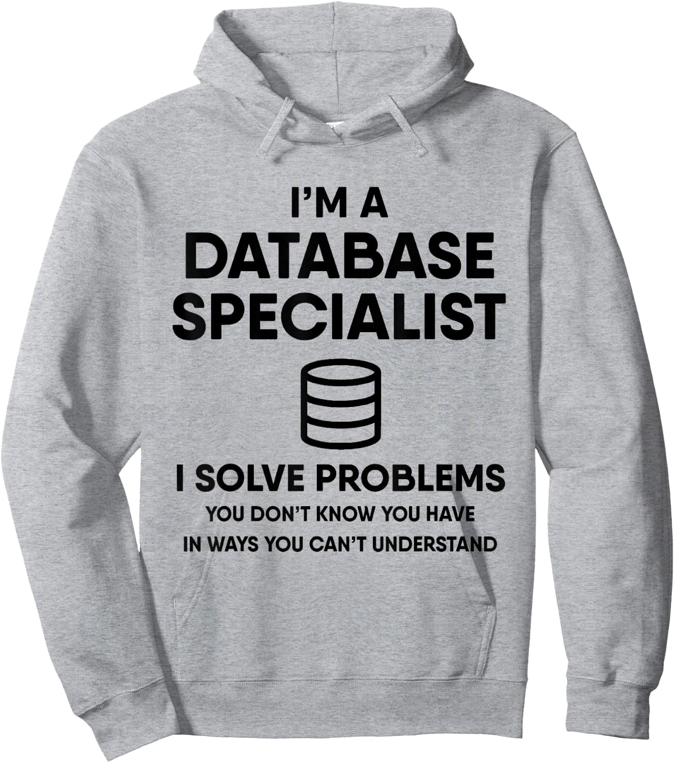 Funny SQL Database Admin Gift Hoodie - Hoodie | Ash