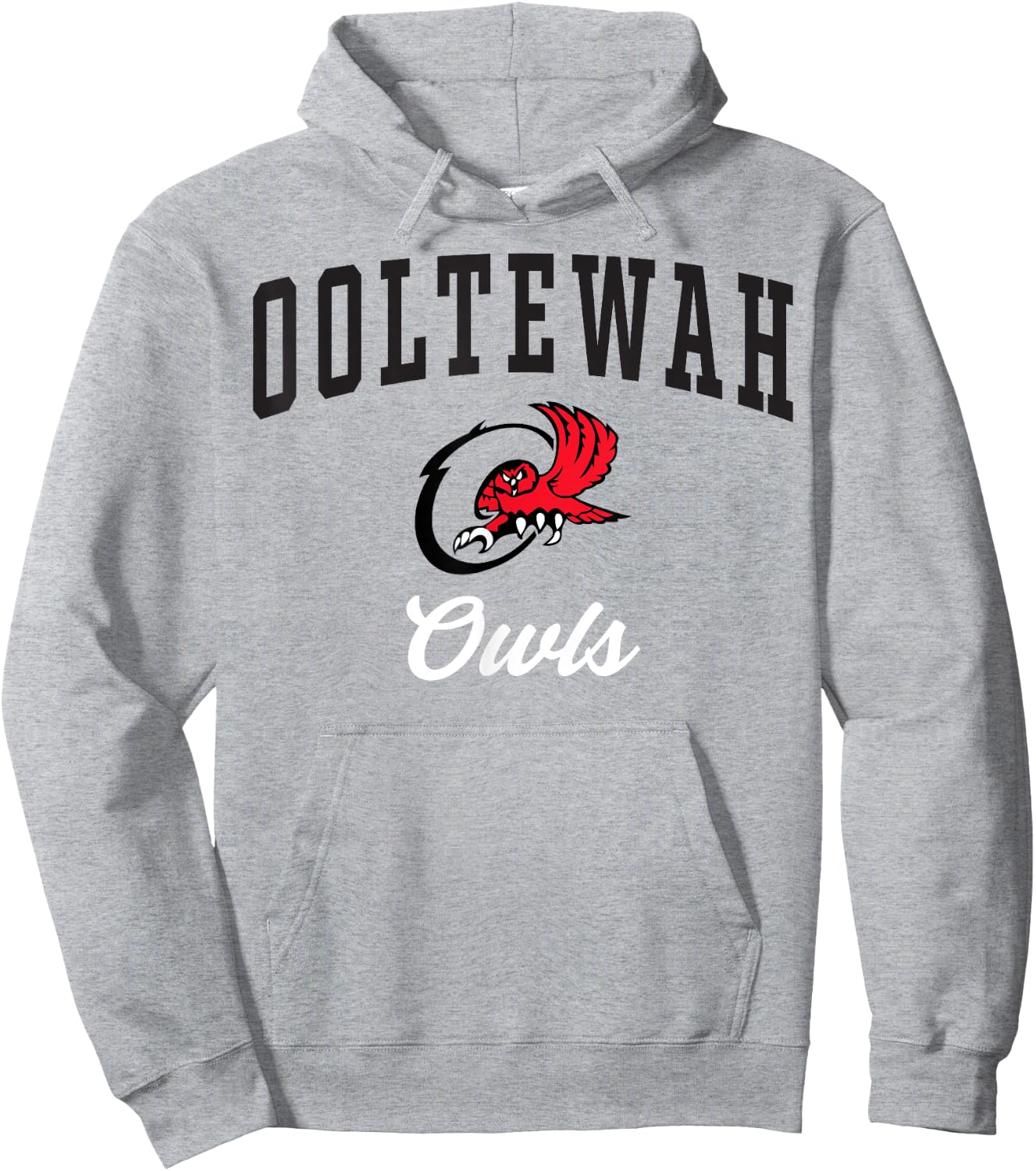 Ooltewah High School Owls C3 Hoodie - Hoodie | Ash