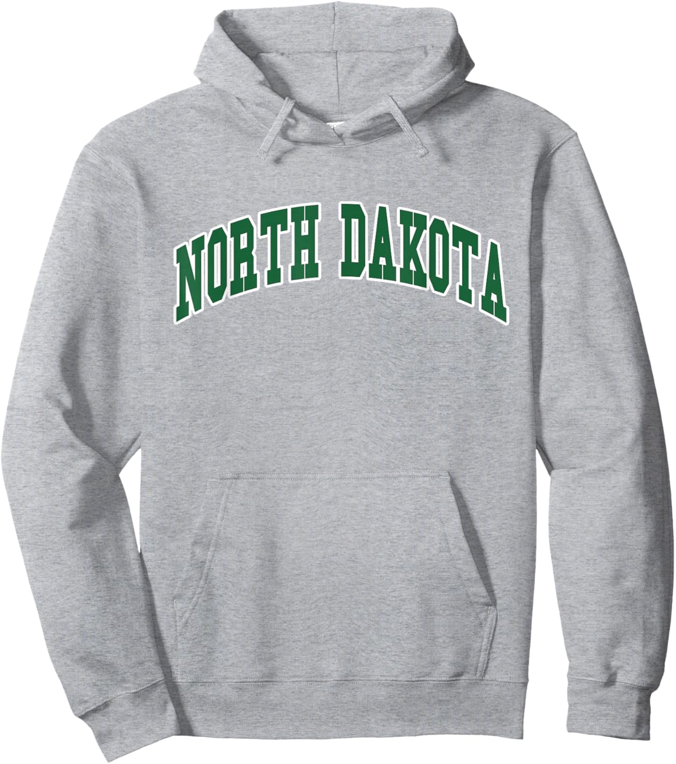 North Dakota - Throwback Design - Classic Hoodie - Hoodie | Ash