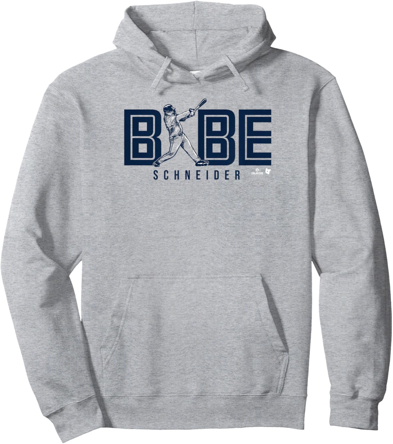 Davis Schneider: Babe - Toronto Baseball Hoodie - Hoodie | Ash