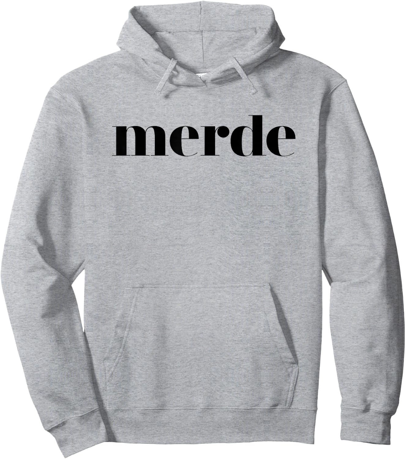 Merde - Ballet Dance Team Saying Hoodie - Hoodie | Ash