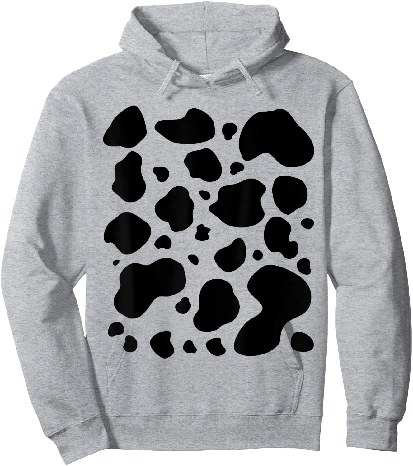 Cow Adult Kids Men Women Cow Costume Shirt Hoodie - Hoodie | Ash