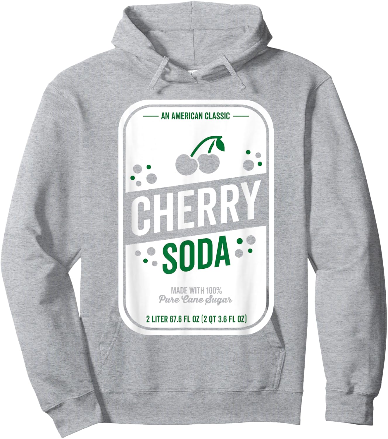 Soda Group Halloween Costume Cherry Soda Hoodie - Hoodie | Ash
