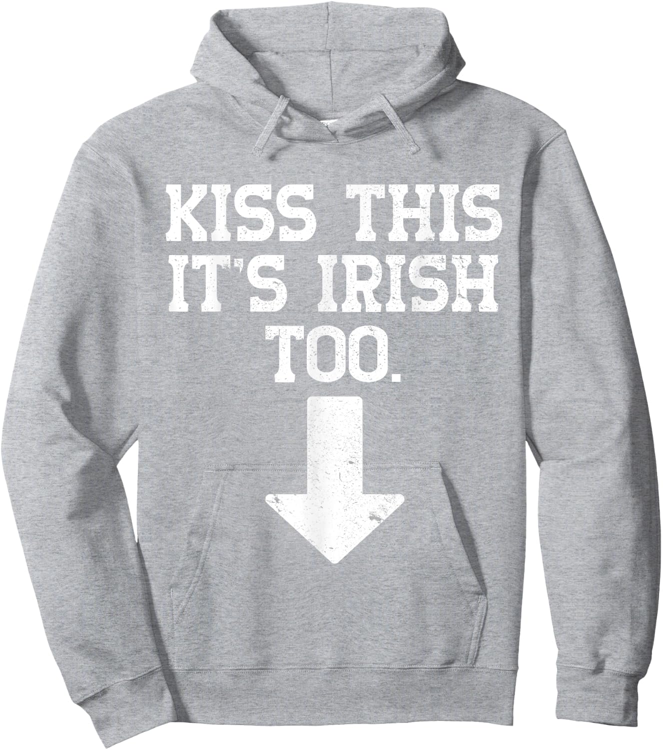 Funny Inappropriate St Patricks Day Hoodie - Hoodie | Ash
