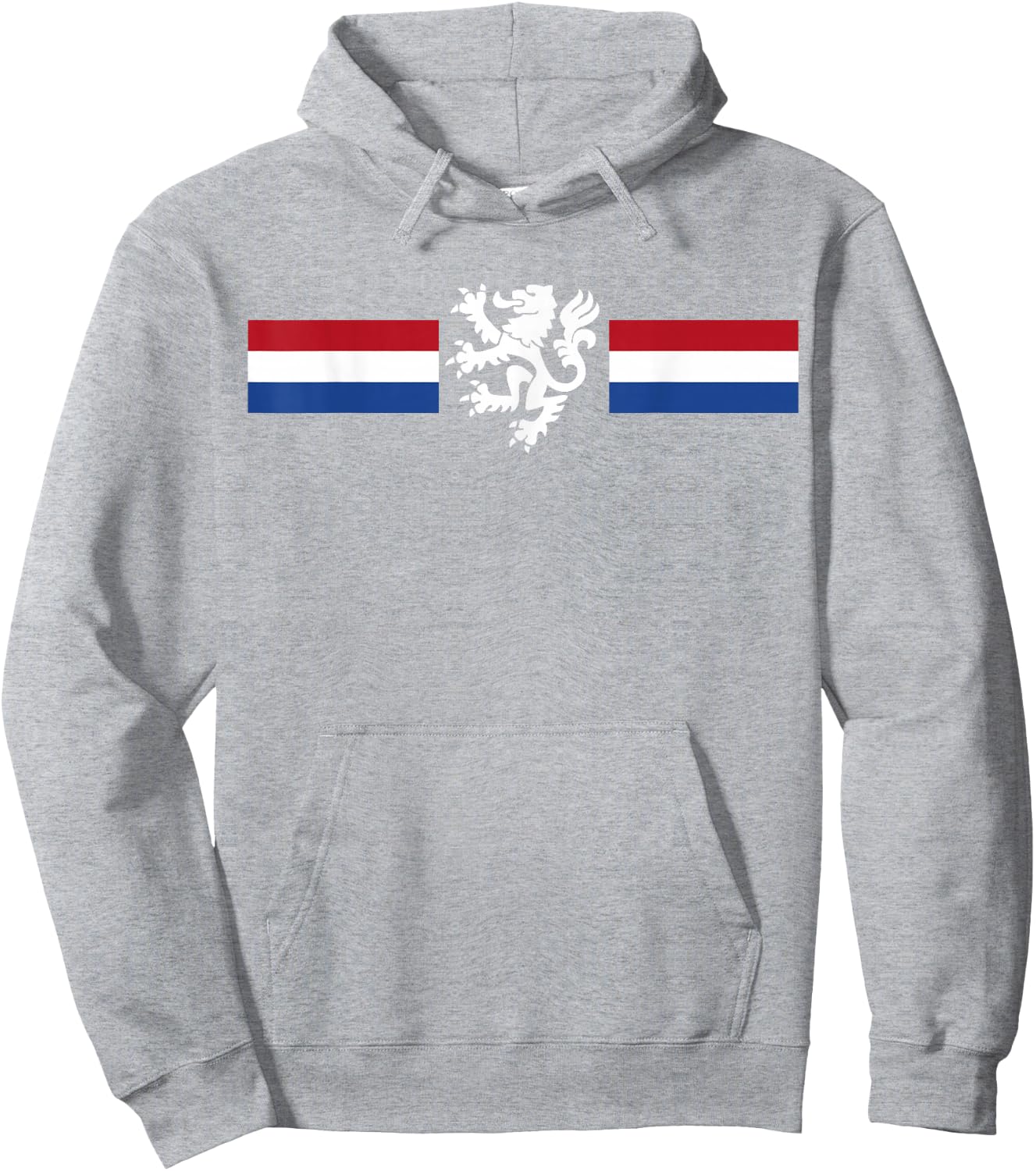 Holland Emblem Lion Nederland Flag Netherlands Hoodie - Hoodie | Ash