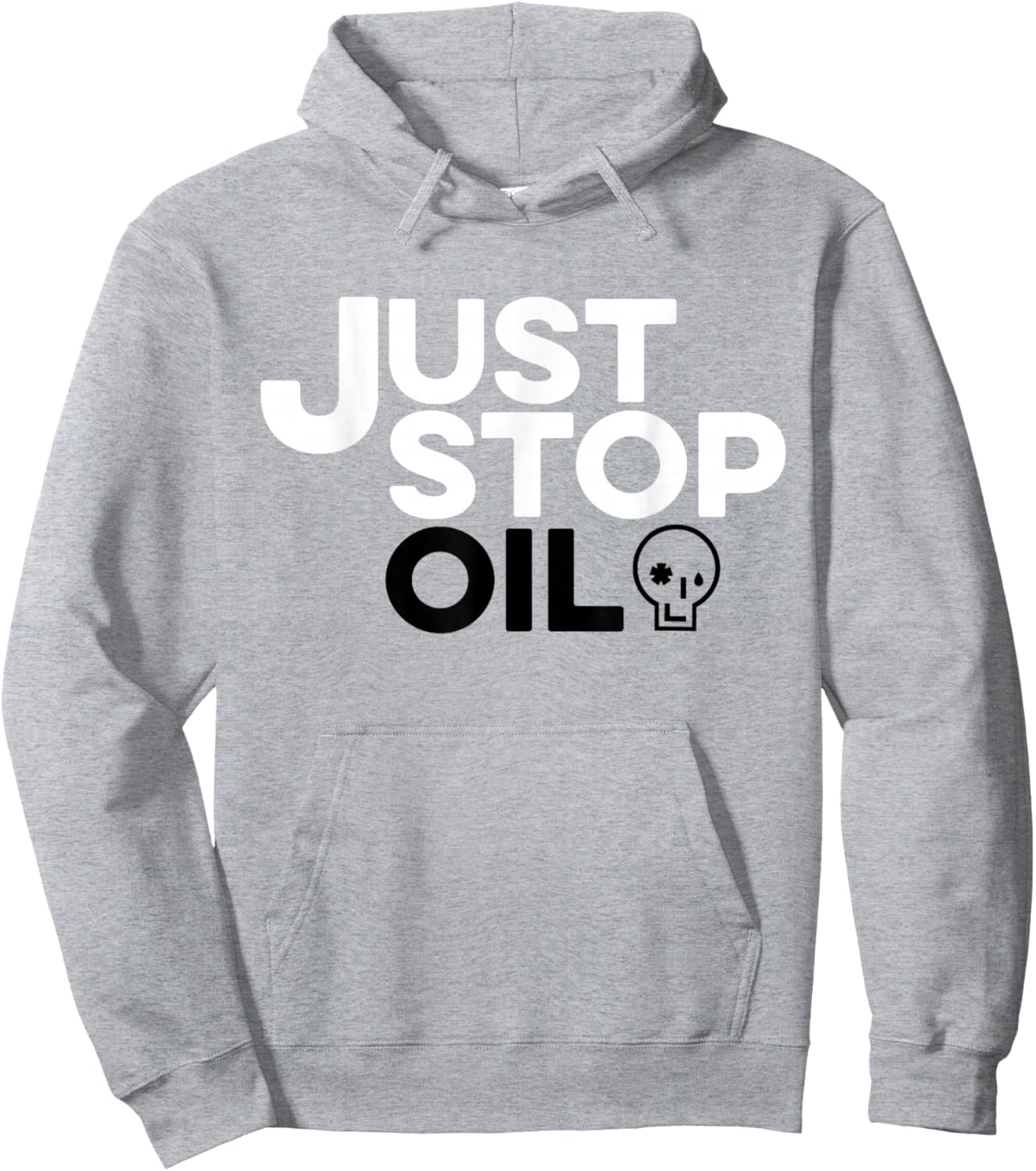 Just Stop Oil Hoodie - Hoodie | Ash