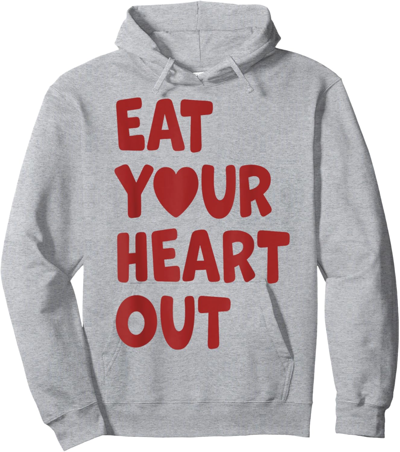 Eat Your Heart Out Hoodie - Hoodie | Ash