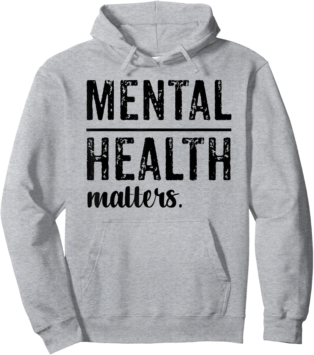 Mental Health Matters Wear Green Hoodie - Hoodie | Ash