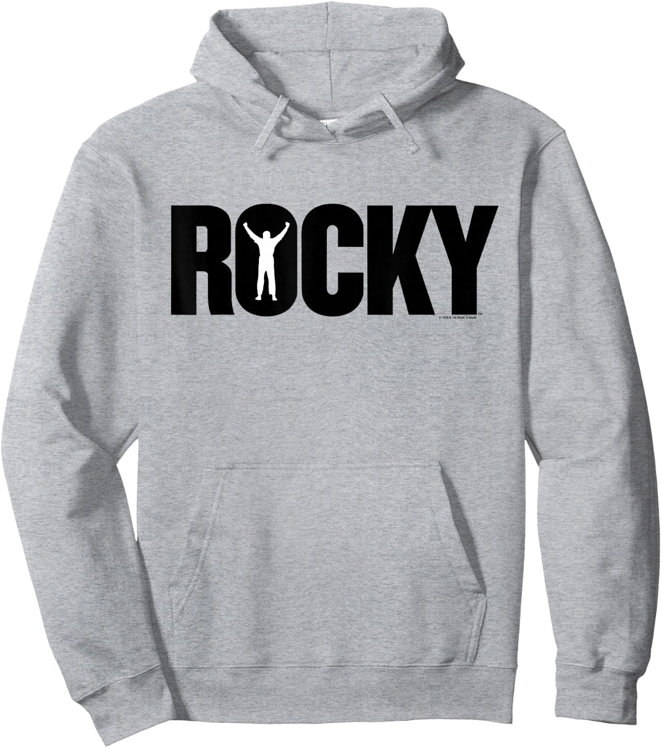 Rocky Logo Hoodie - Hoodie | Ash