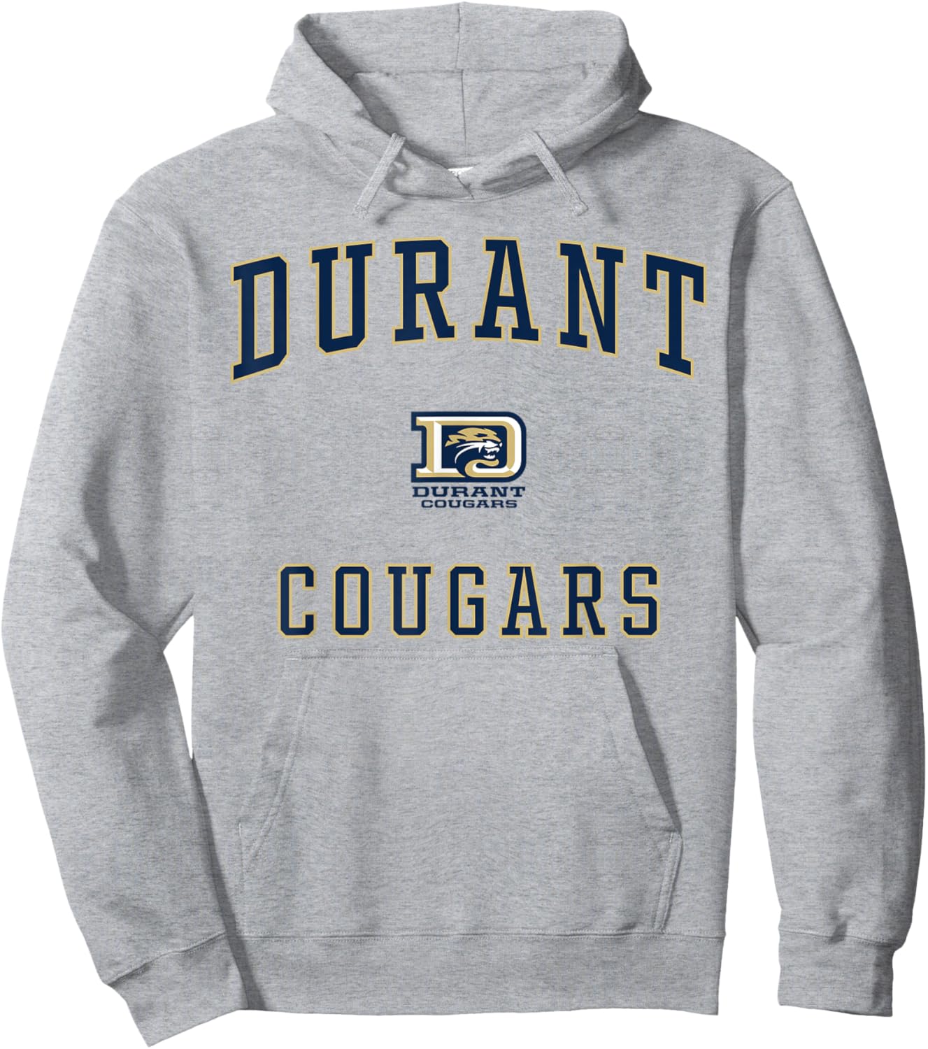 Durant High School Cougars Hoodie - Hoodie | Ash
