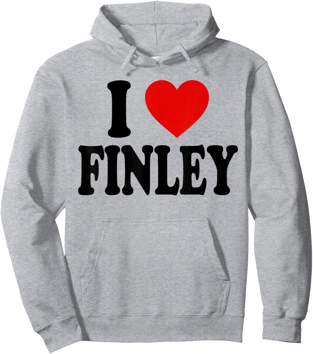 I Heart Love Finley Hoodie - Hoodie | Ash