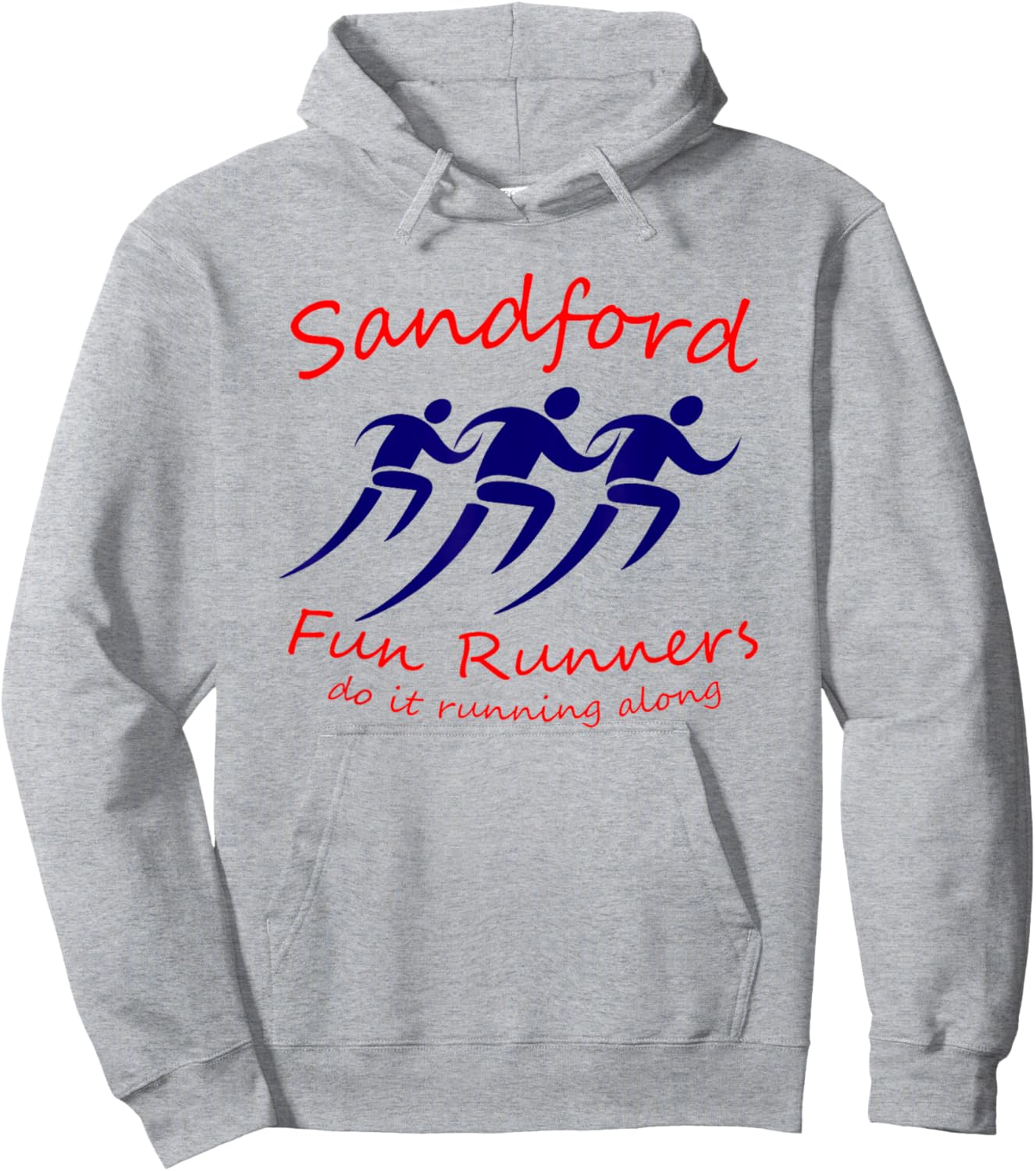 Sandford Fun Runners do it Running Along Hoodie - Hoodie | Ash