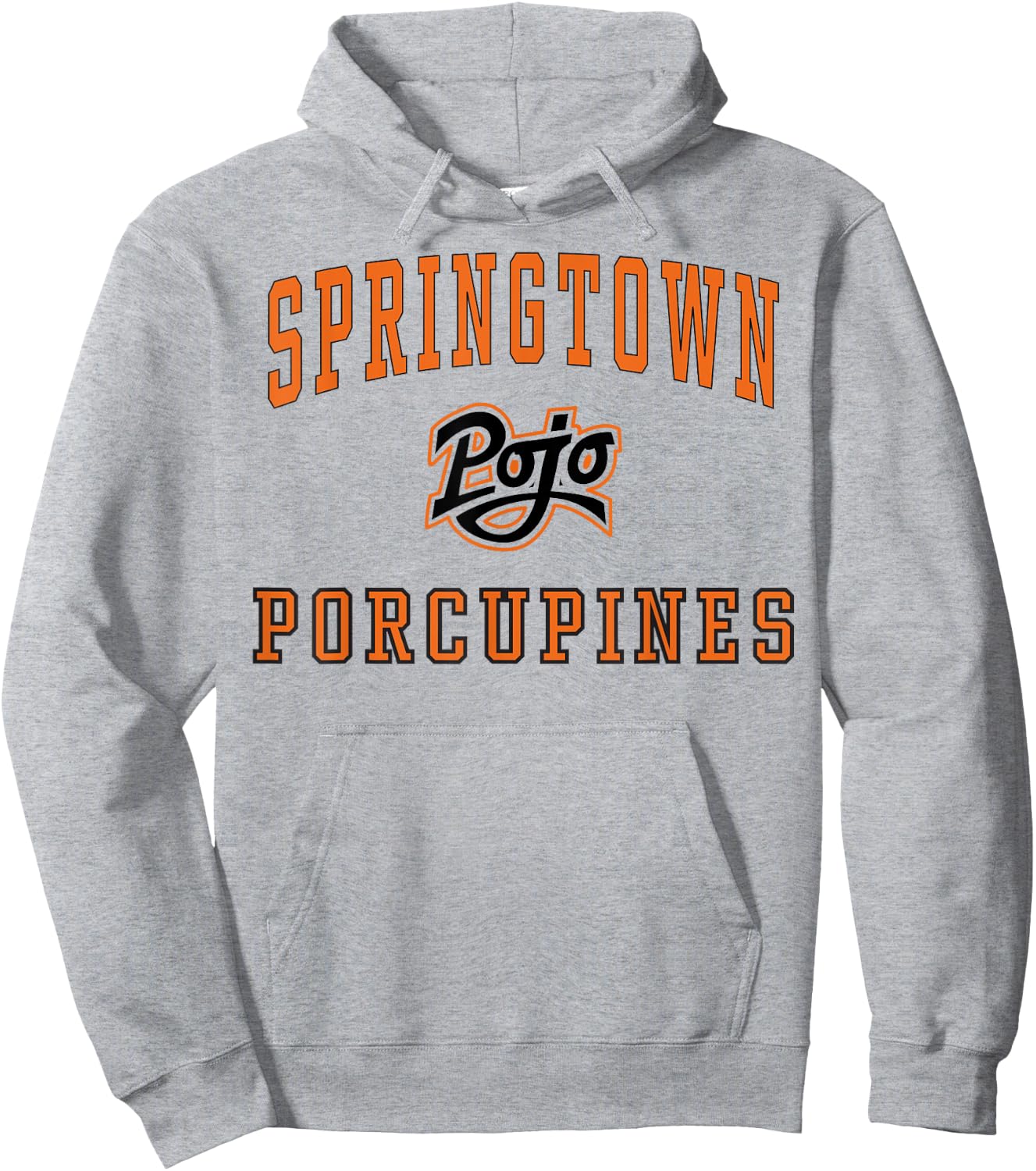 Springtown High School Porcupines C1 Hoodie - Hoodie | Ash