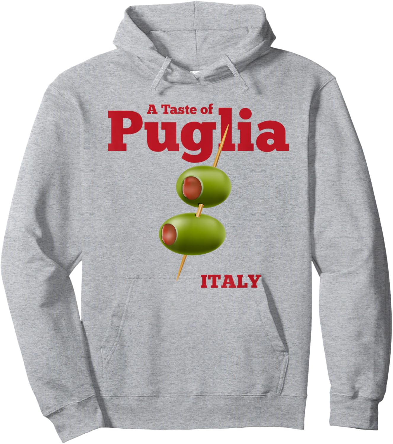 Puglia Olives Hoodie - Hoodie | Ash