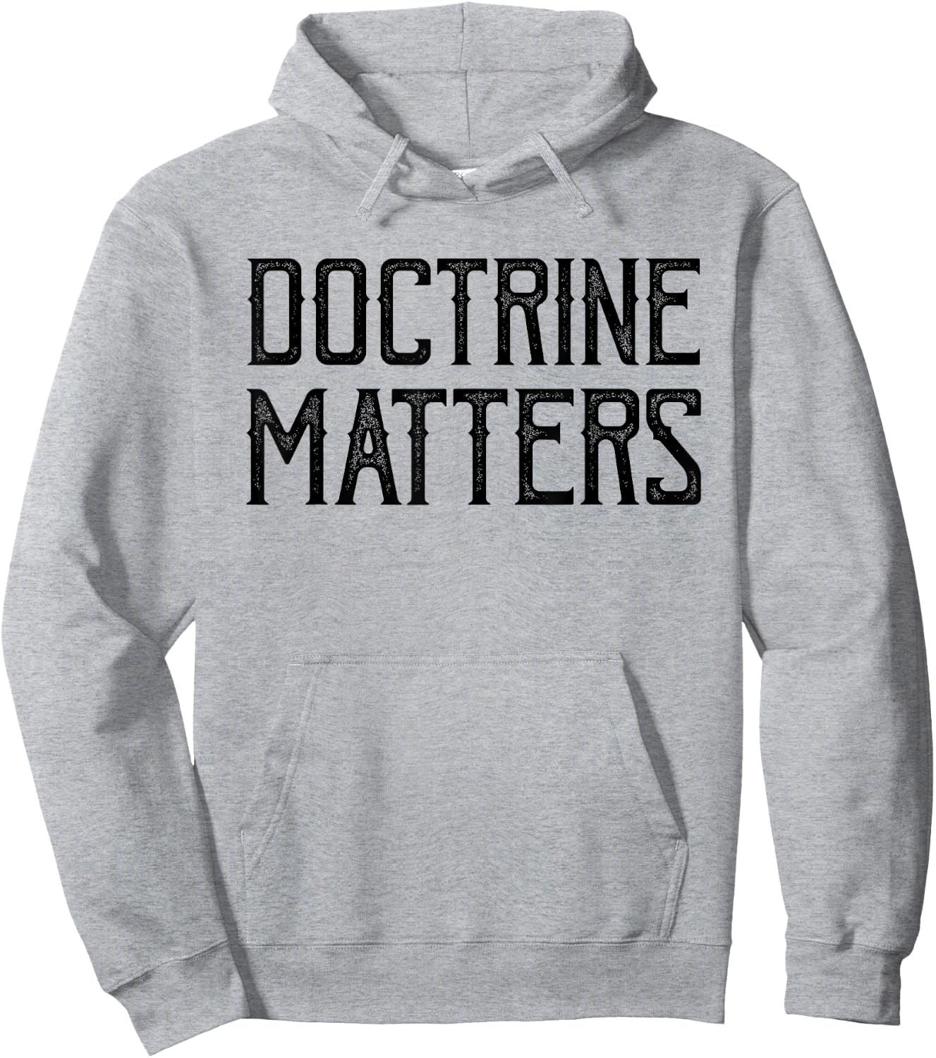 Doctrine Matters Christian Hoodie - Hoodie | Ash