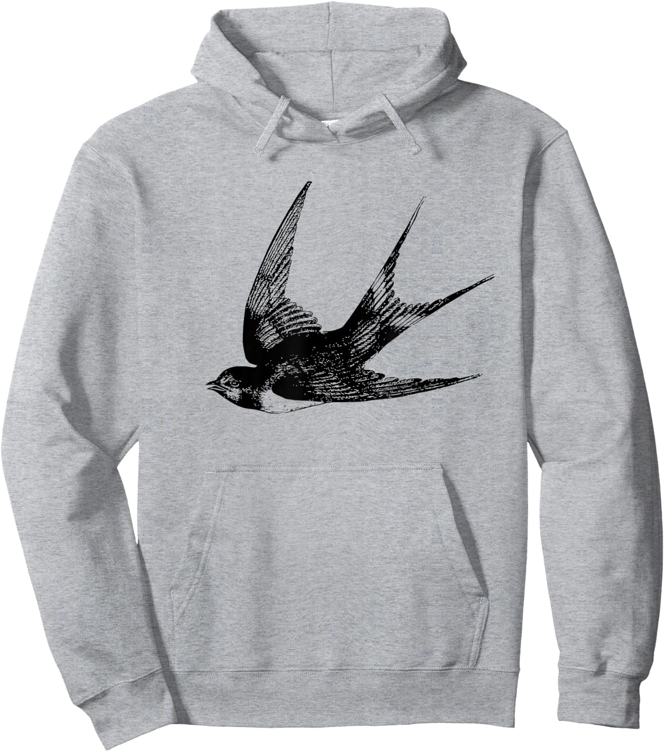 Swallow Bird Birding Animal Lover Gift Hoodie - Hoodie | Ash