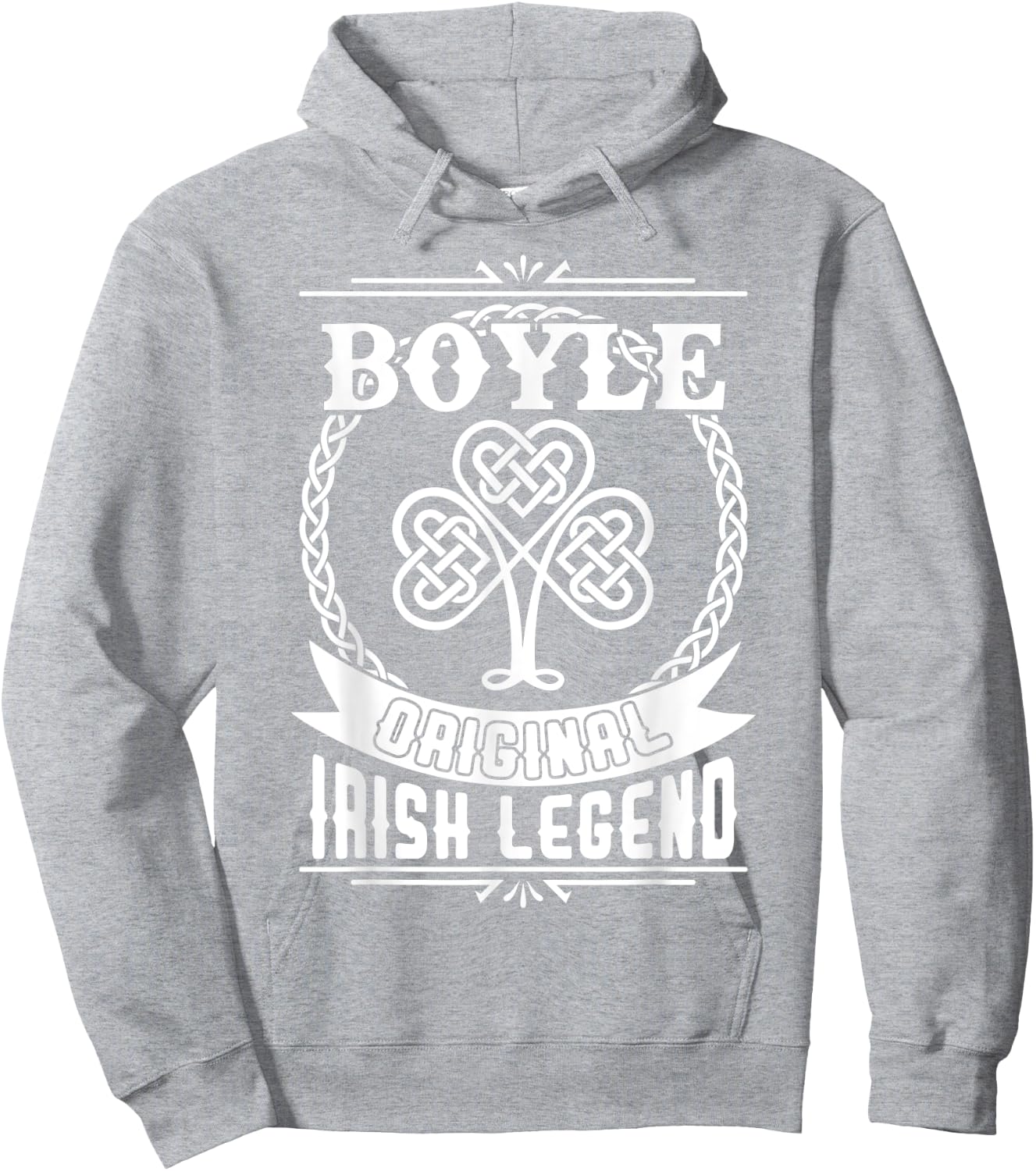 Boyle original irish legend st patricks day Hoodie - Hoodie | Ash