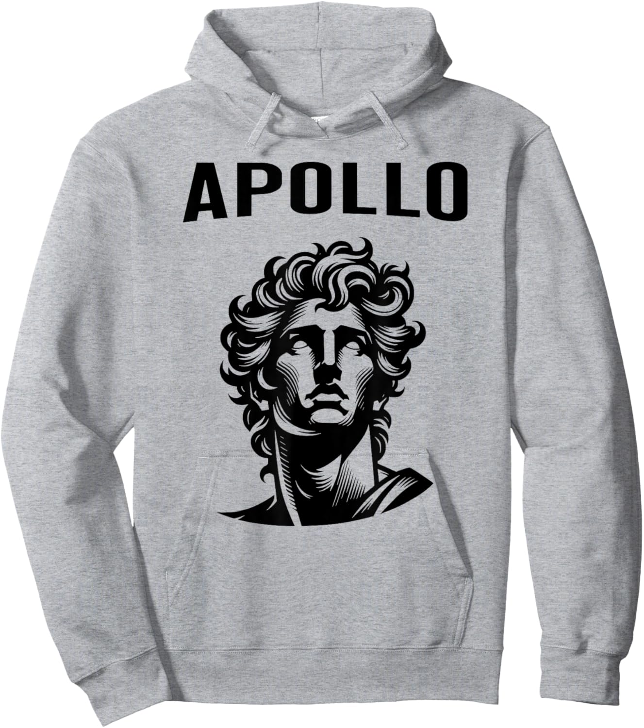 Apollo Ancient Greek God Hoodie - Hoodie | Ash