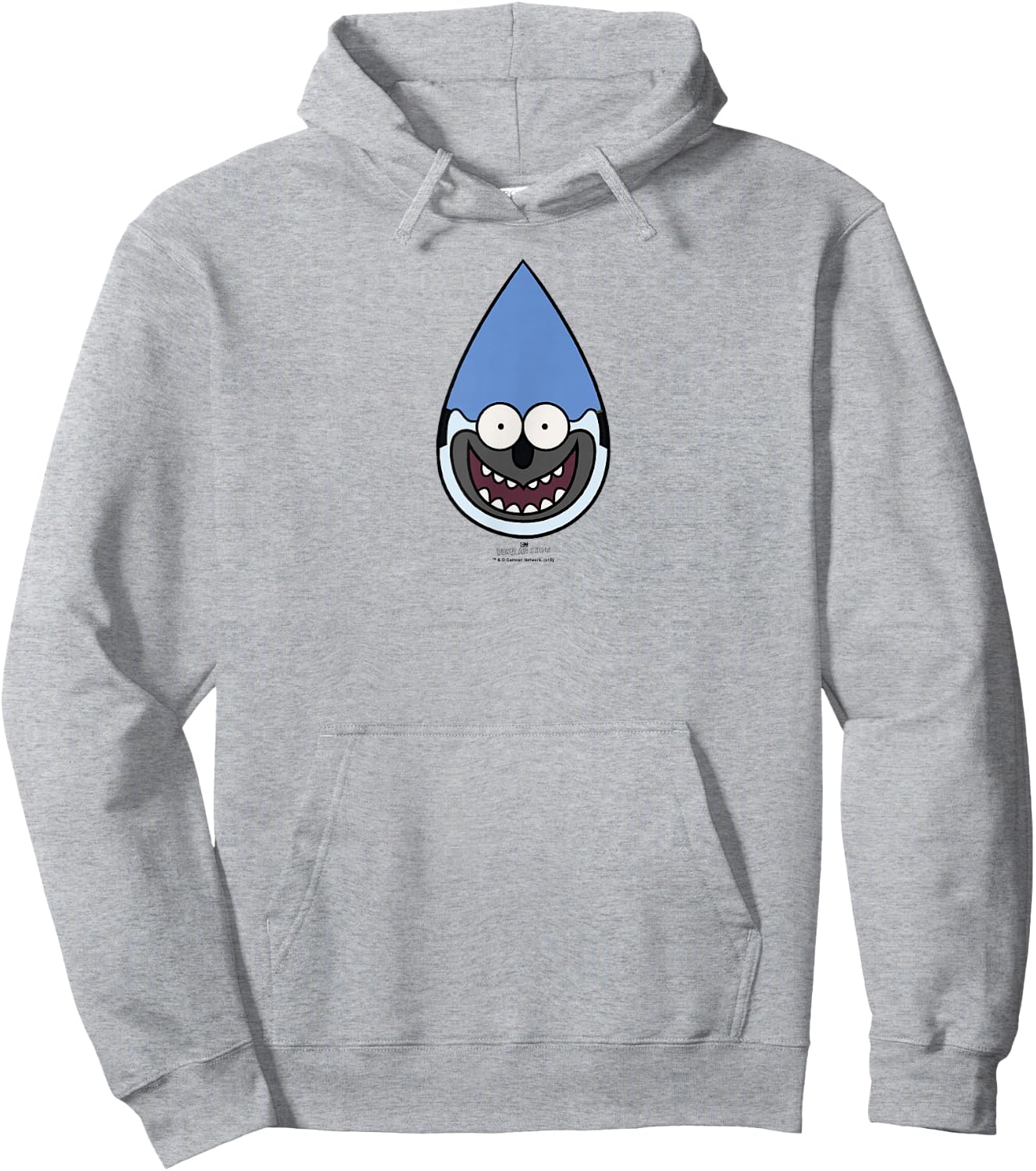 Regular Show Mordecai Hoodie - Hoodie | Ash