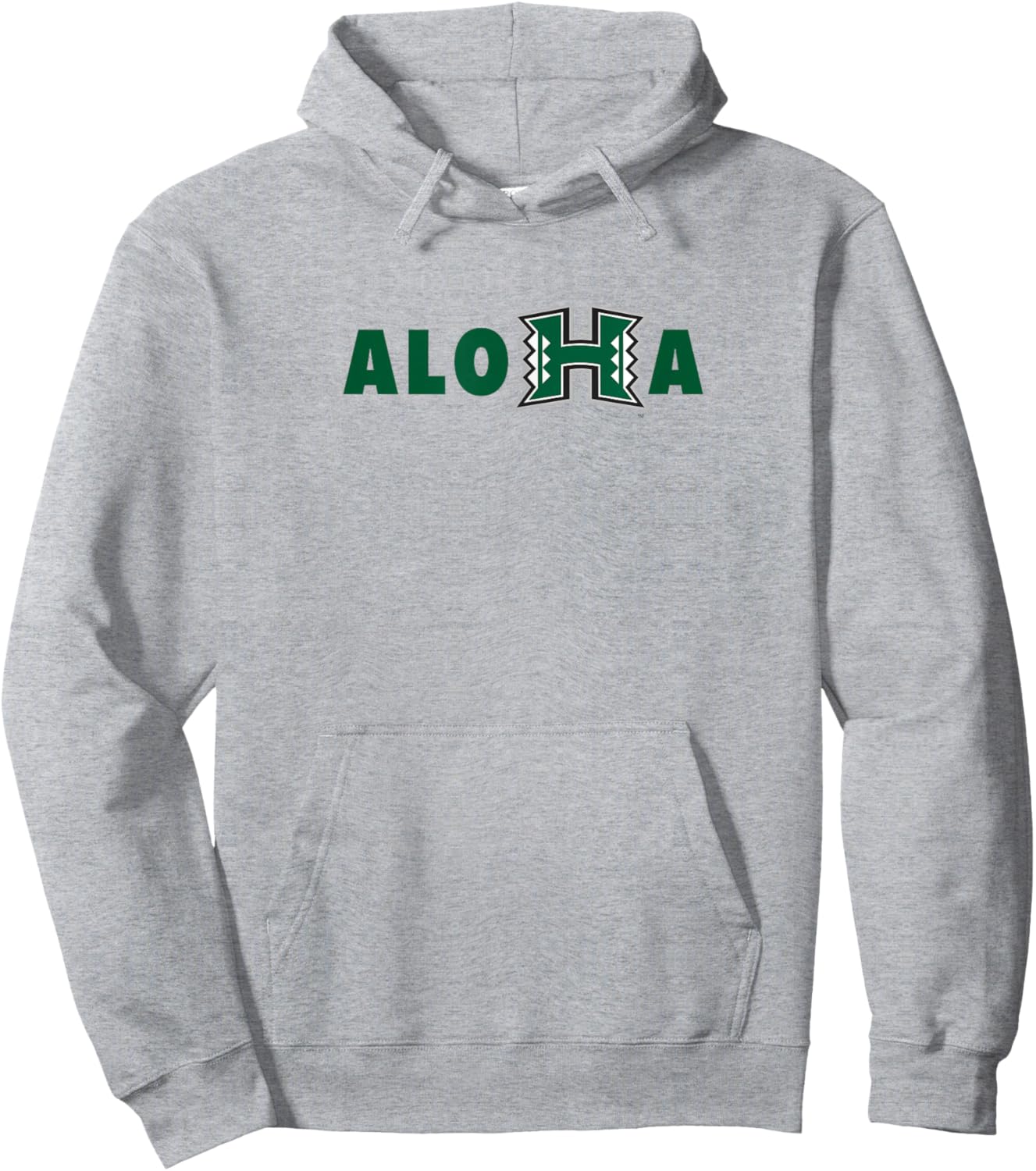 University of Hawaii Rainbow Warriors Aloha Hoodie - Hoodie | Ash
