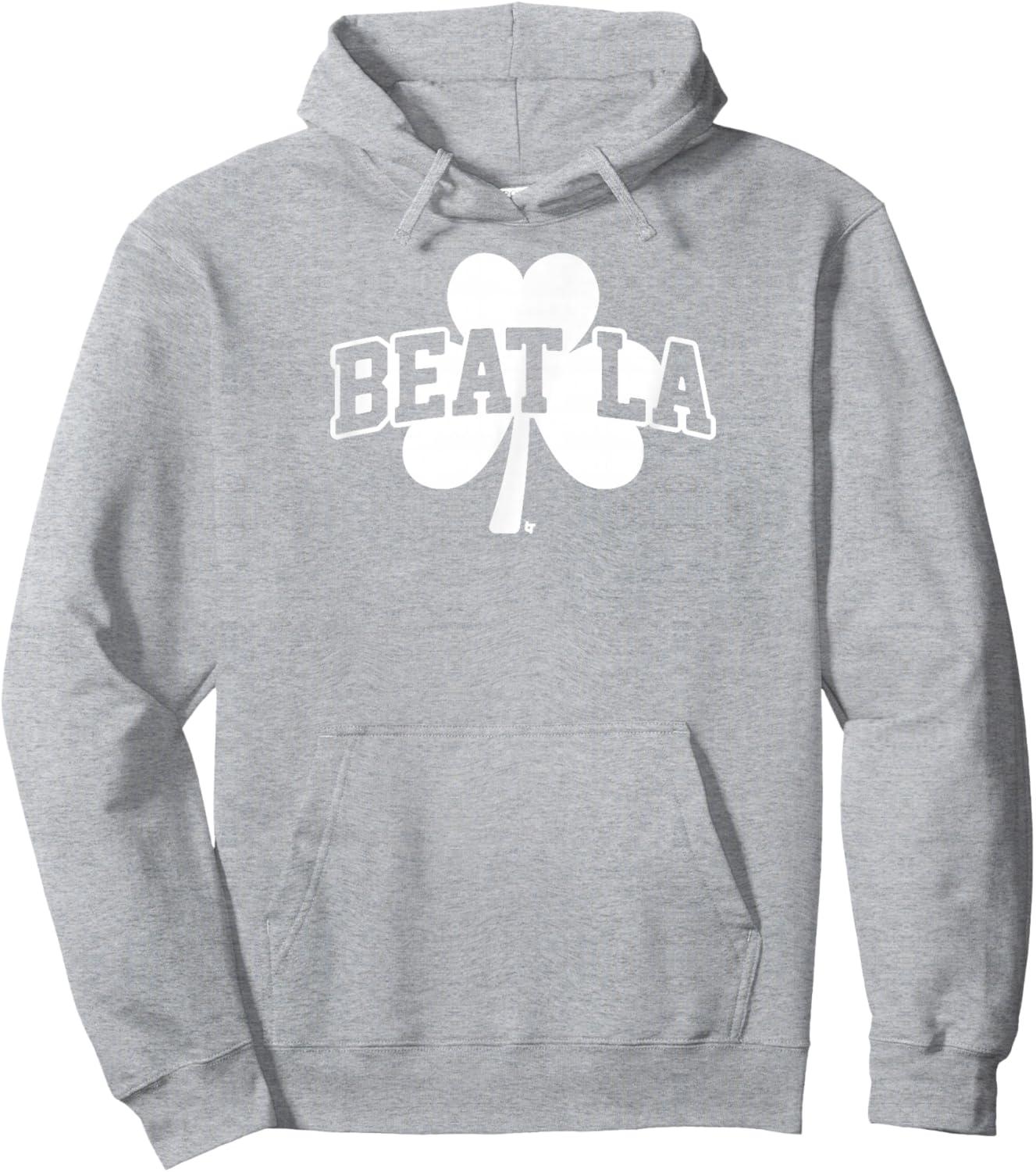 Beat LA - Boston Basketball Hoodie - Hoodie | Ash