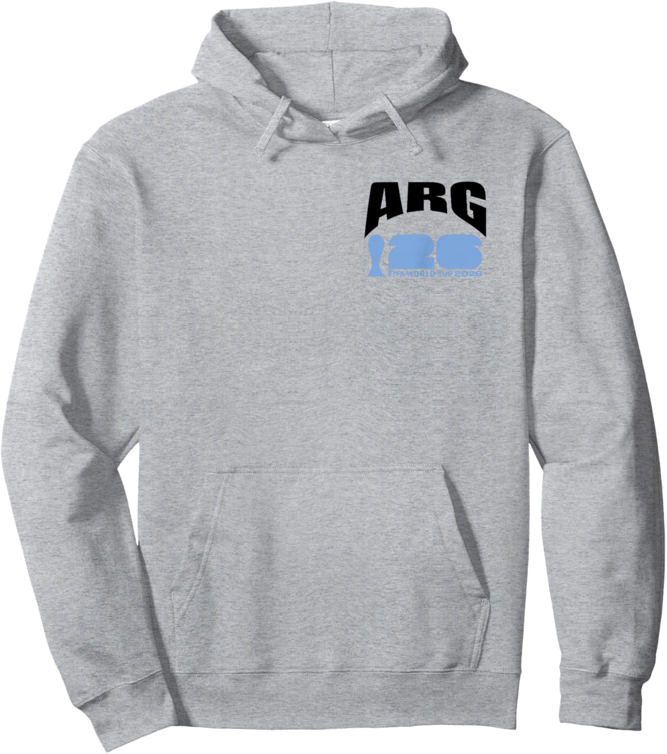 FIFA World CUP26 Argentina Ball in Goal Hoodie - Hoodie | Ash